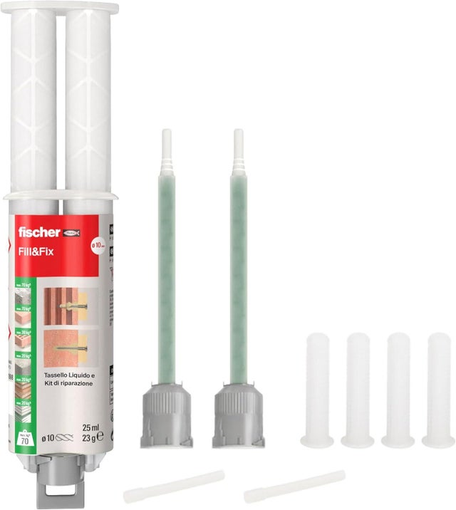 Kit di ancoraggio chimico FISCHER Fill&Fix 25ml