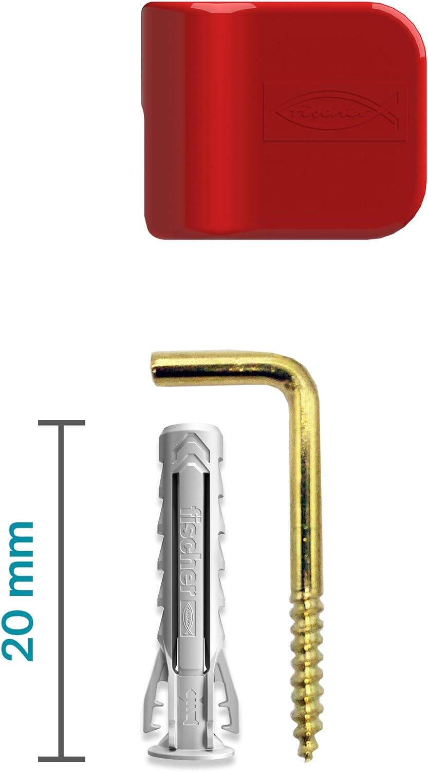 Set di tasselli con vite FISCHER Smartfix box in nylon ø 10 / 6 / 8 mm, 80 pezzi - 3