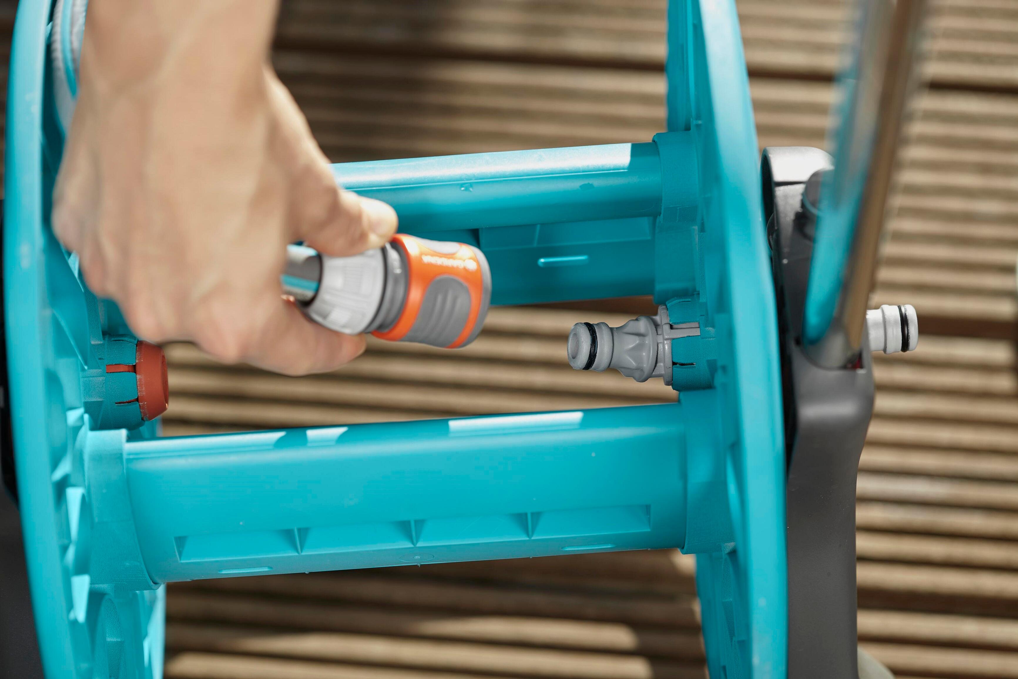 Carrello avvolgitubo equipaggiato GARDENA CleverRoll S tubo da 25 m - 3