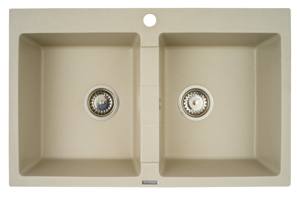 Zlewozmywak granitowy Senar 2 Pyramis