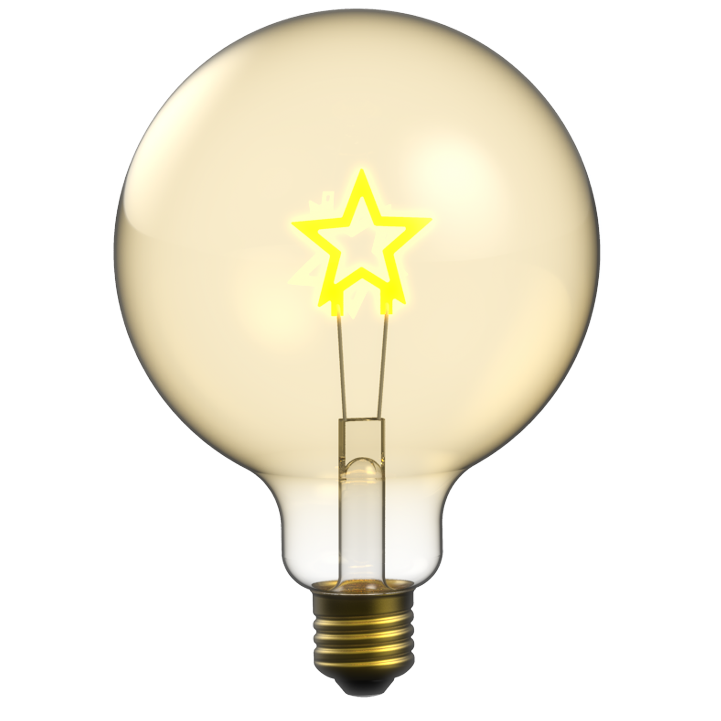 Lâmpada led filamentos Star E27 136LM 1800K Lexman - 2