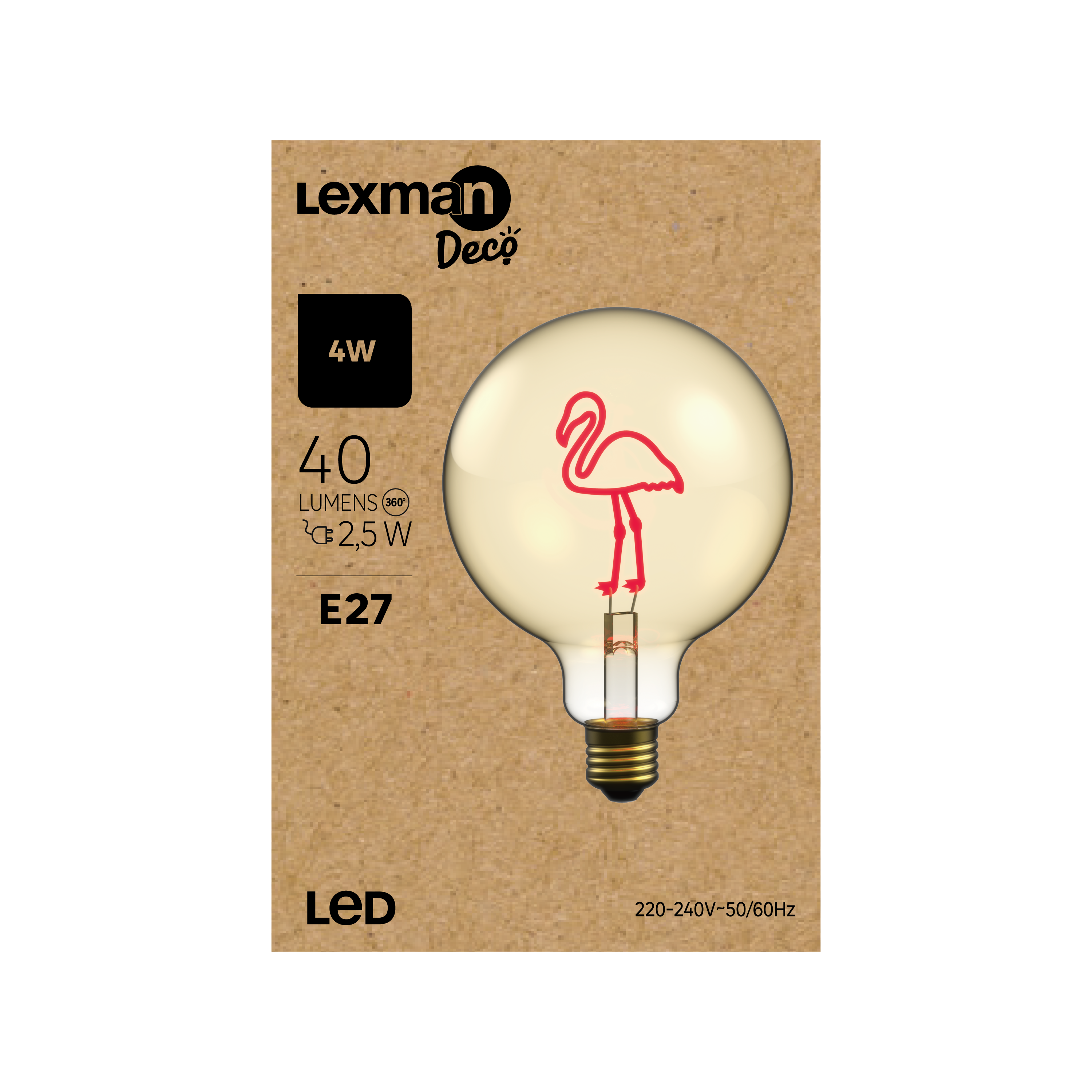 Lâmpada led filamentos Flamingo E27 136lm 1800k Lexman - 8