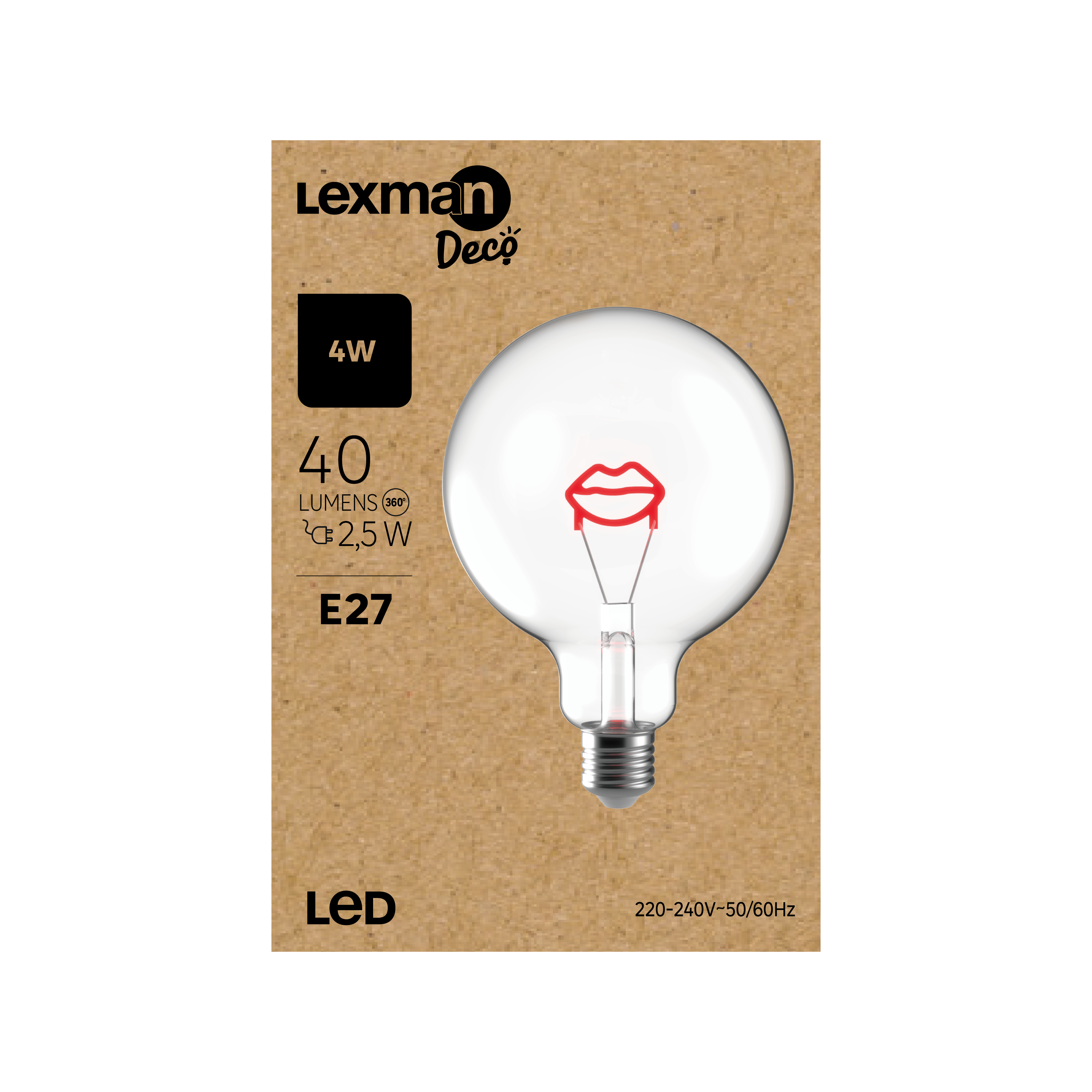 Lâmpada led filamentos Kiss E27 40LM Lexman
 - 7