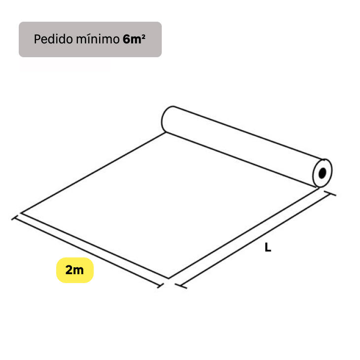 Suelo vinílico en rollo Pacific madera chalet oak 2m ancho Pedido mín. 6m2 - Producto A MEDIDA - NO Admite Devolución. - 2