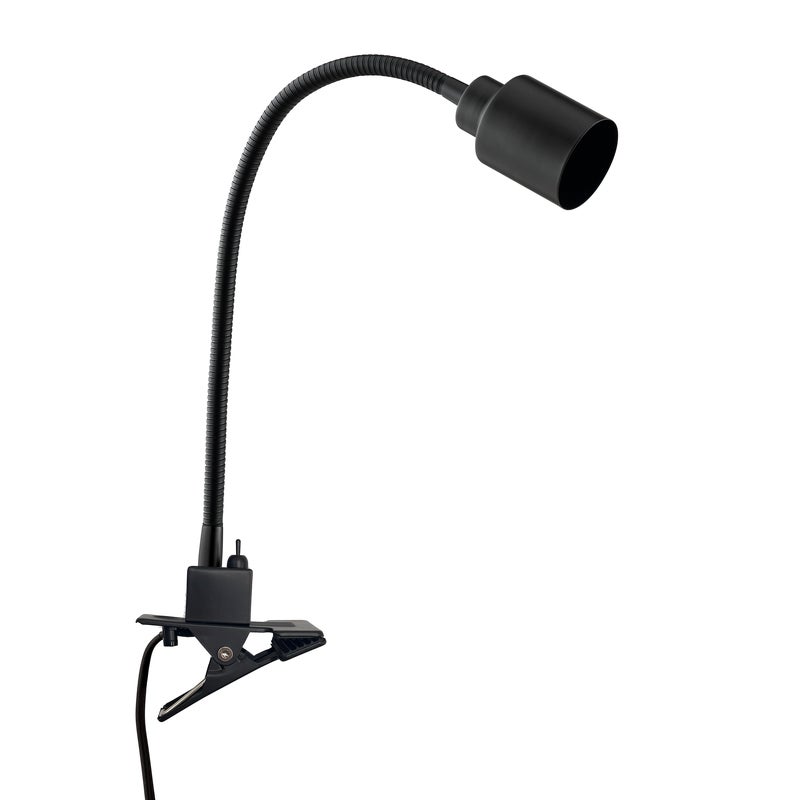 Lampka biurkowa Klips Tekla czarna GU10 Inspire