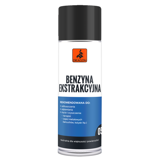 Benzyna ekstrakcyjna aerozol 0.4 l Dragon