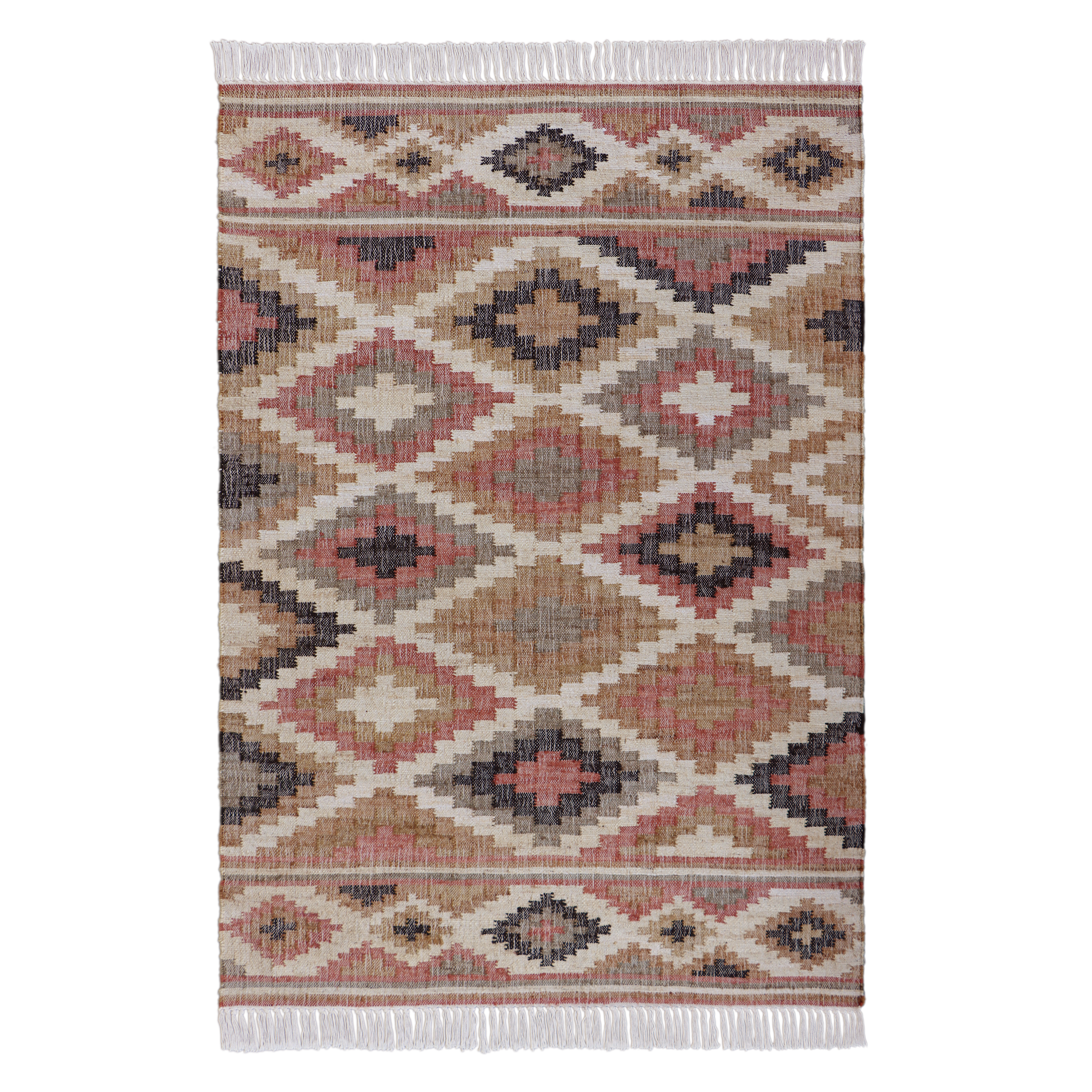 Alfombra yute inspire melila multicolor 160x230cm
