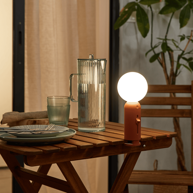 Lampe LED sans fil Lodi, variation intensité et couleur lumière H.23 cm, INSPIRE