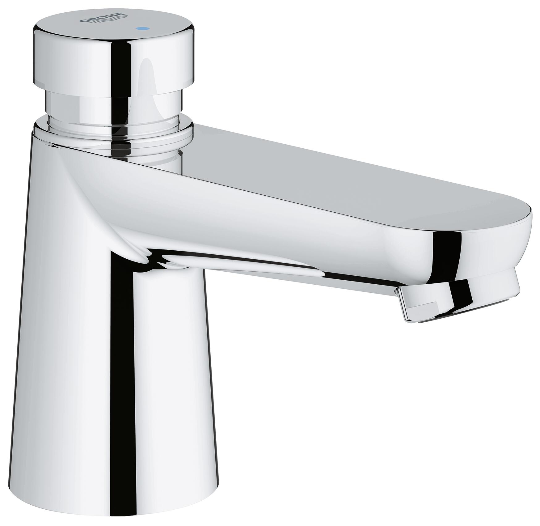 Rubinetto per lavabo a canna bassa getto laminare cristallino Eurosmart cromo lucido GROHE - 3
