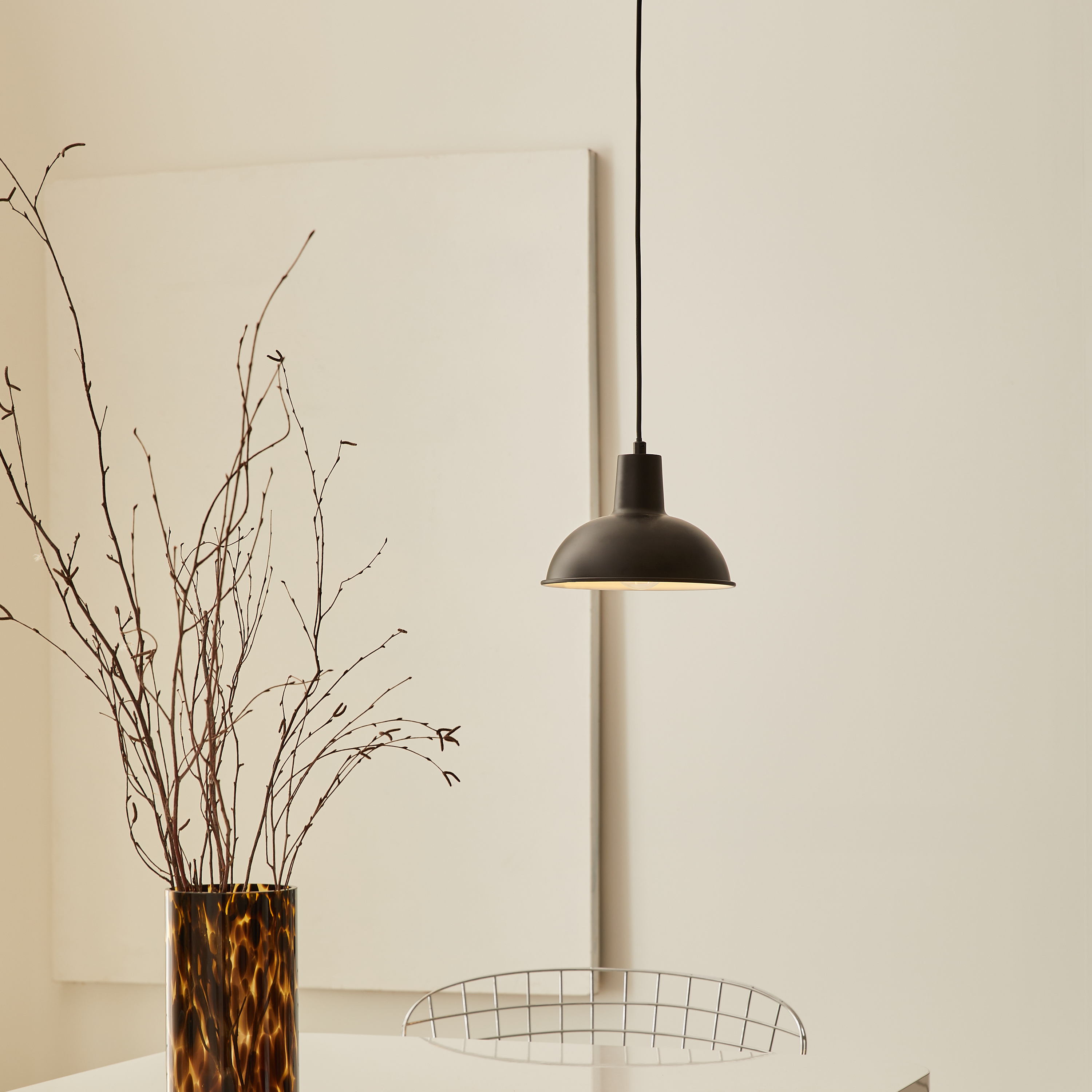 Lampa wisząca Utea czarna E27 Inspire - 9