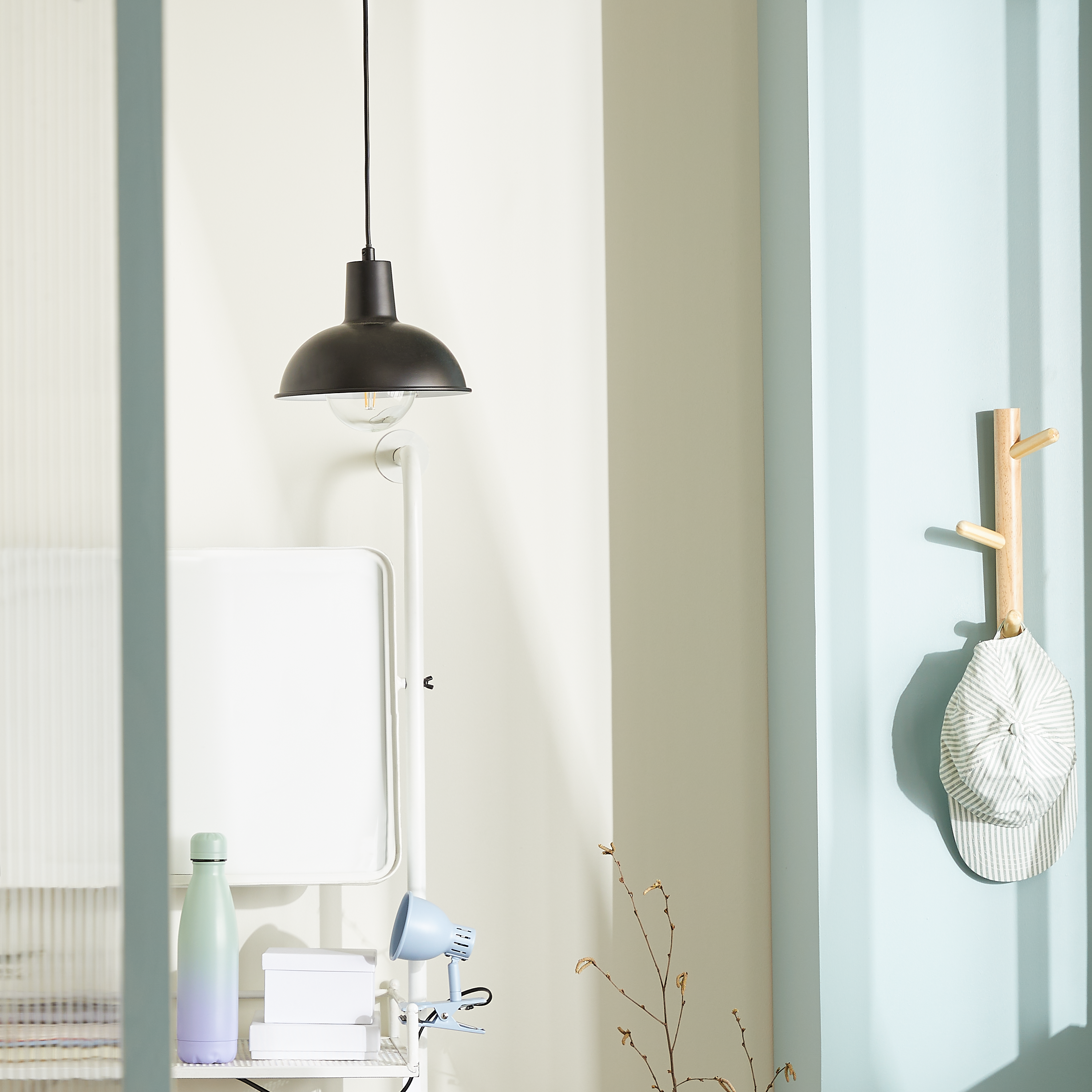 Lampa wisząca Utea czarna E27 Inspire - 7