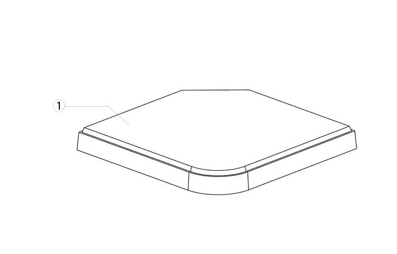 Podstawa do parasola 1/4 47.5 cm 25kg IB00227 Naterial - 7