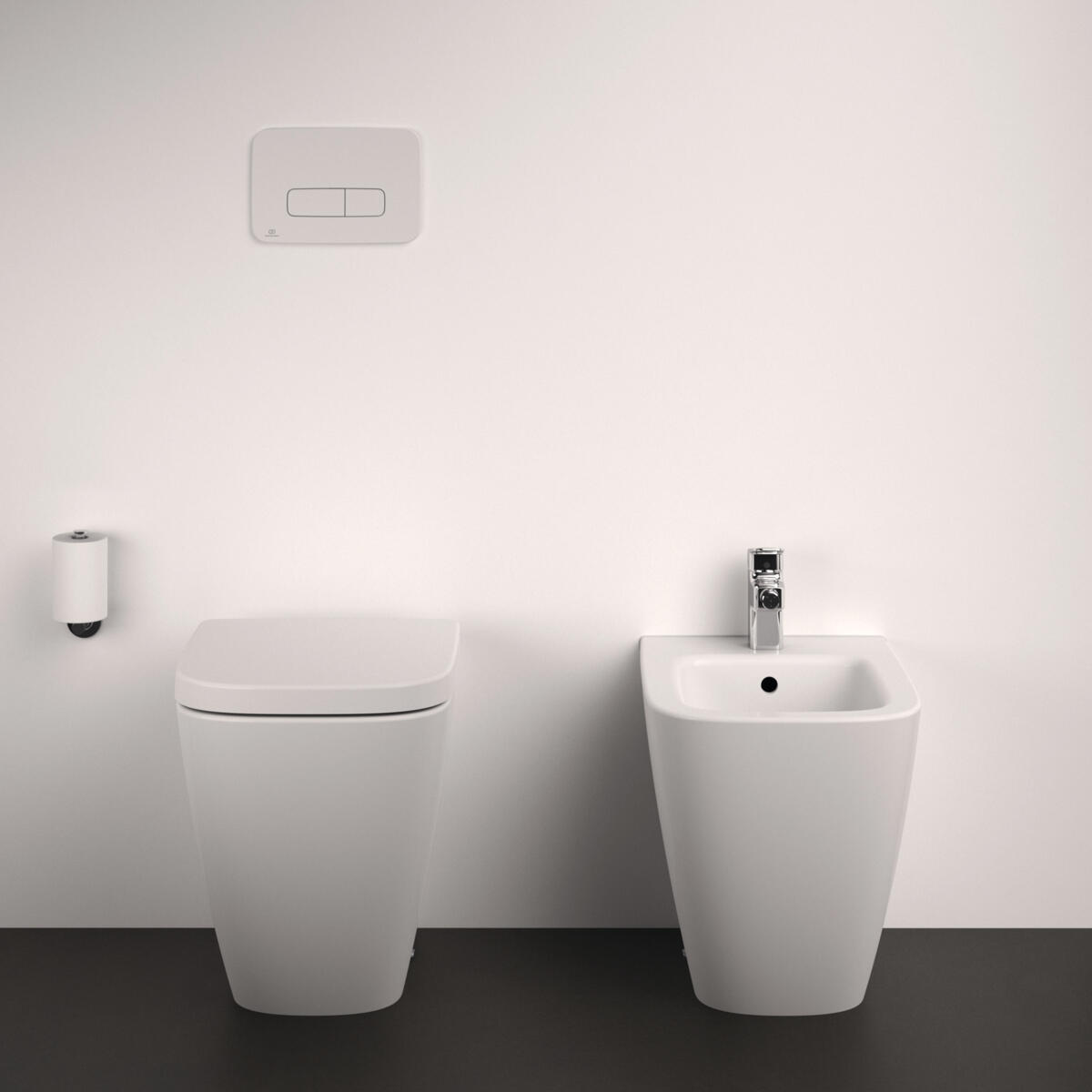 Bidet filomuro i.life S IDEAL STANDARD L 36 x H 40 x P 48 cm Bianco - 3