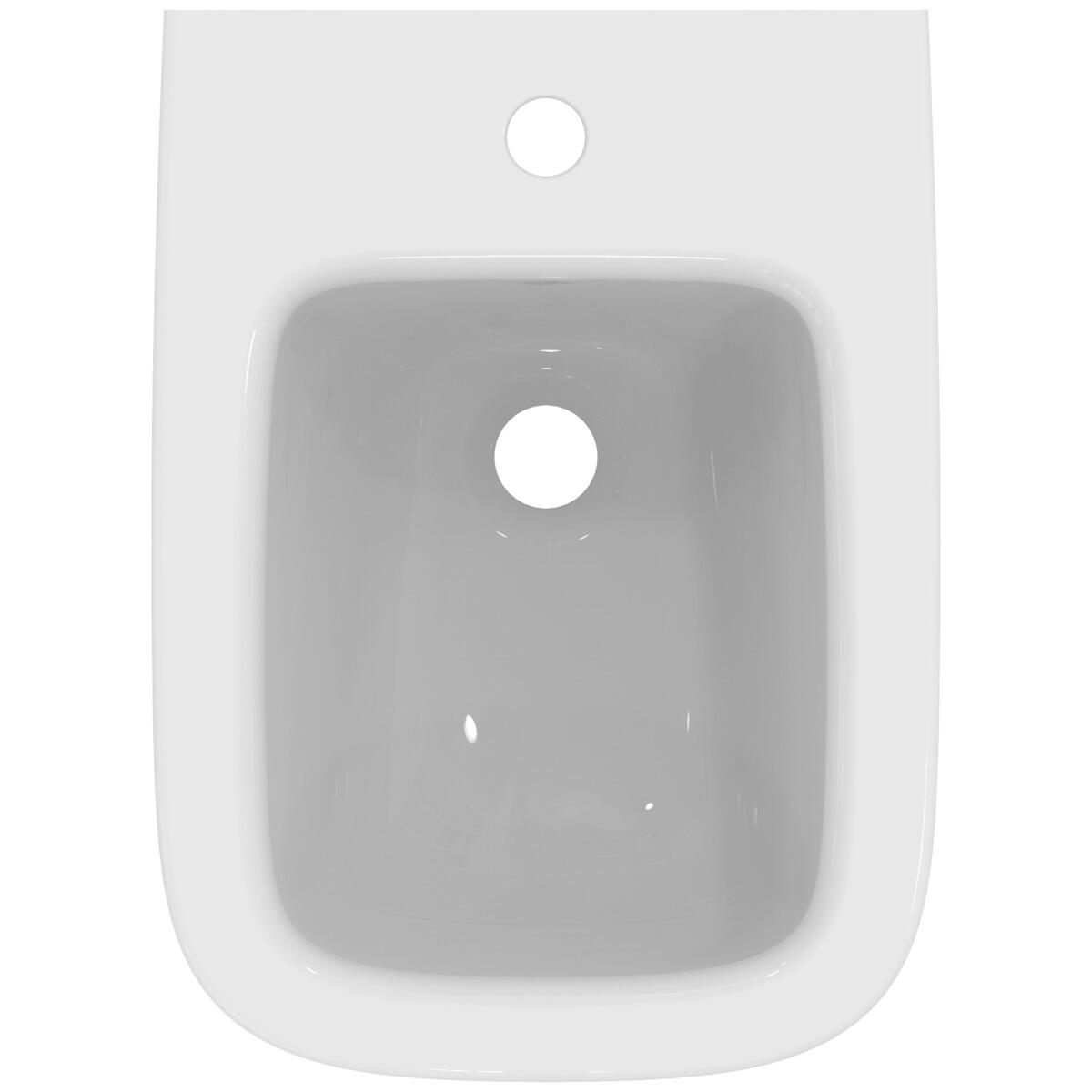 Coppia sanitari scarico a parete IDEAL STANDARD I.life S WC: P 48 x L 35.5 x H 40 cm, bidet: P 36 x L 36 x H 40 cm - 7