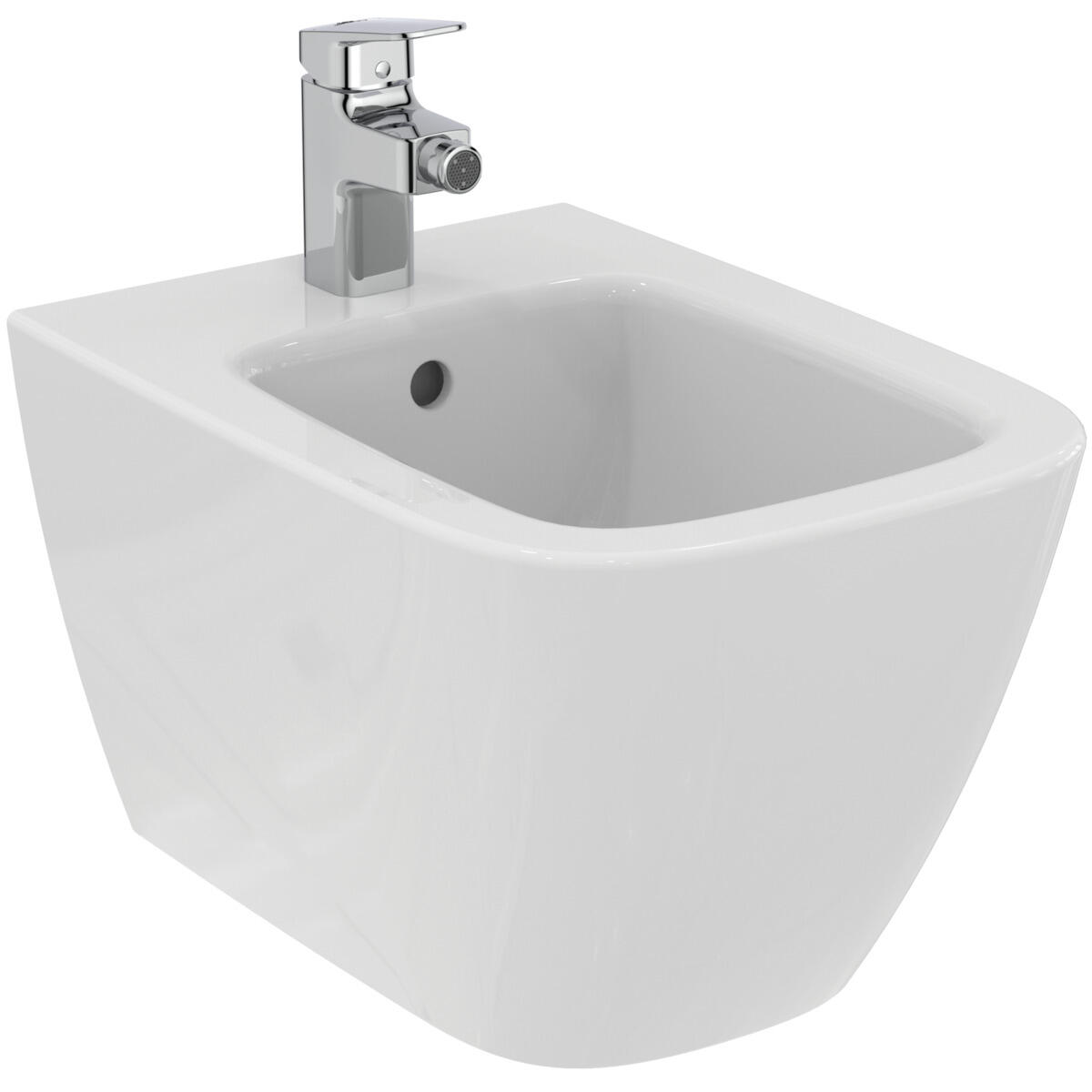 Bidet sospeso bianco i.life s IDEAL STANDARD L 35.5 x H 40 x P 48 cm - 5