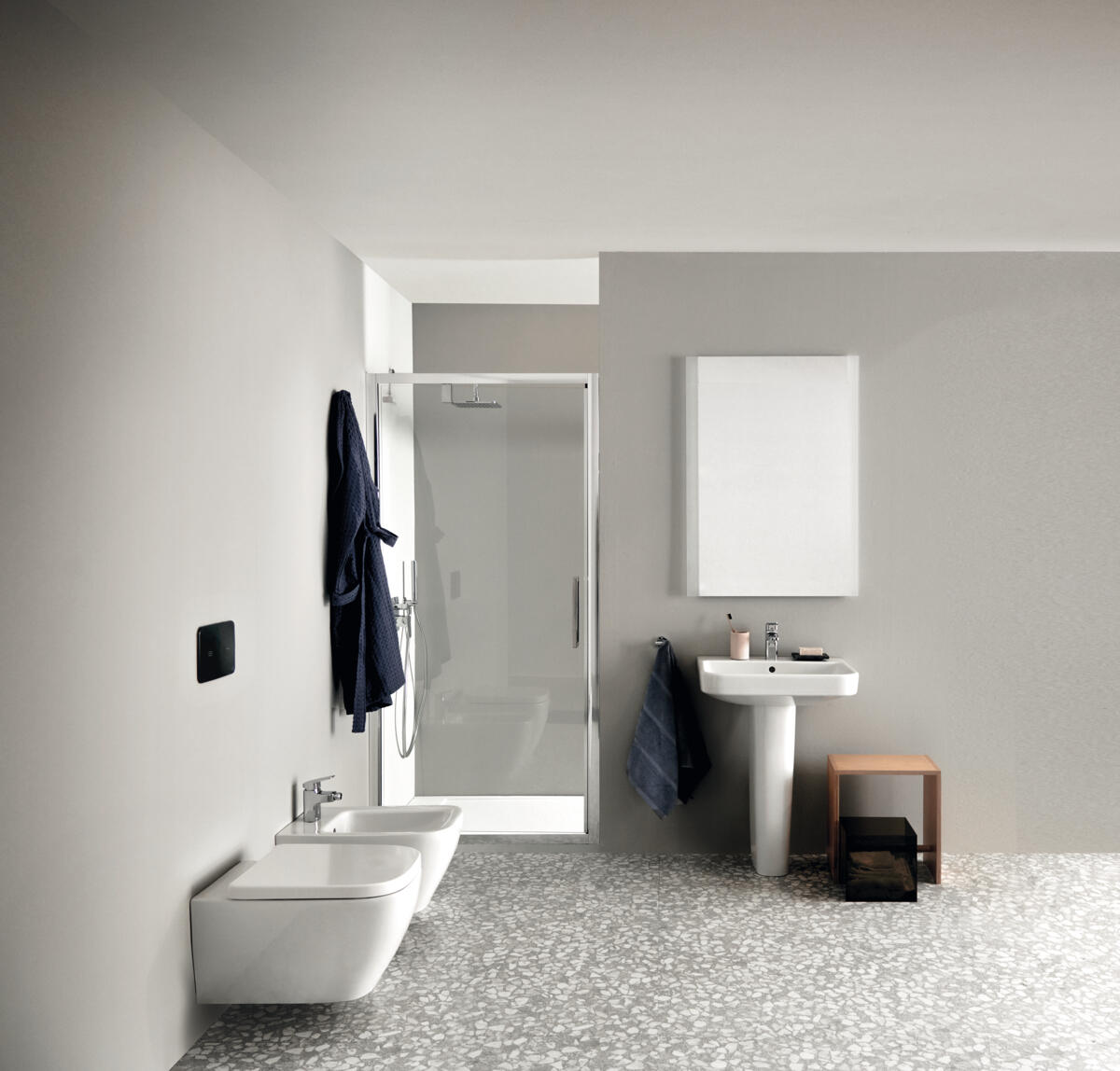 Bidet sospeso bianco i.life s IDEAL STANDARD L 35.5 x H 40 x P 48 cm - 3
