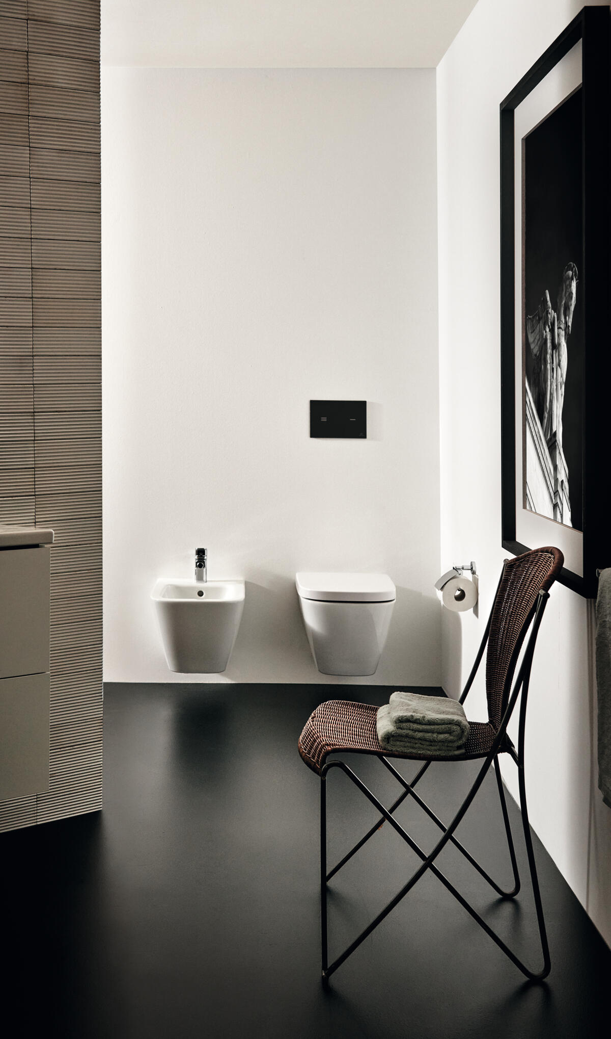 Bidet sospeso bianco i.life s IDEAL STANDARD L 35.5 x H 40 x P 48 cm - 2