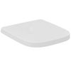 Copriwater i.life S rettangolare originale per serie sanitari IDEAL STANDARD con chiusura rallentata sganciabile in duroplast bianco