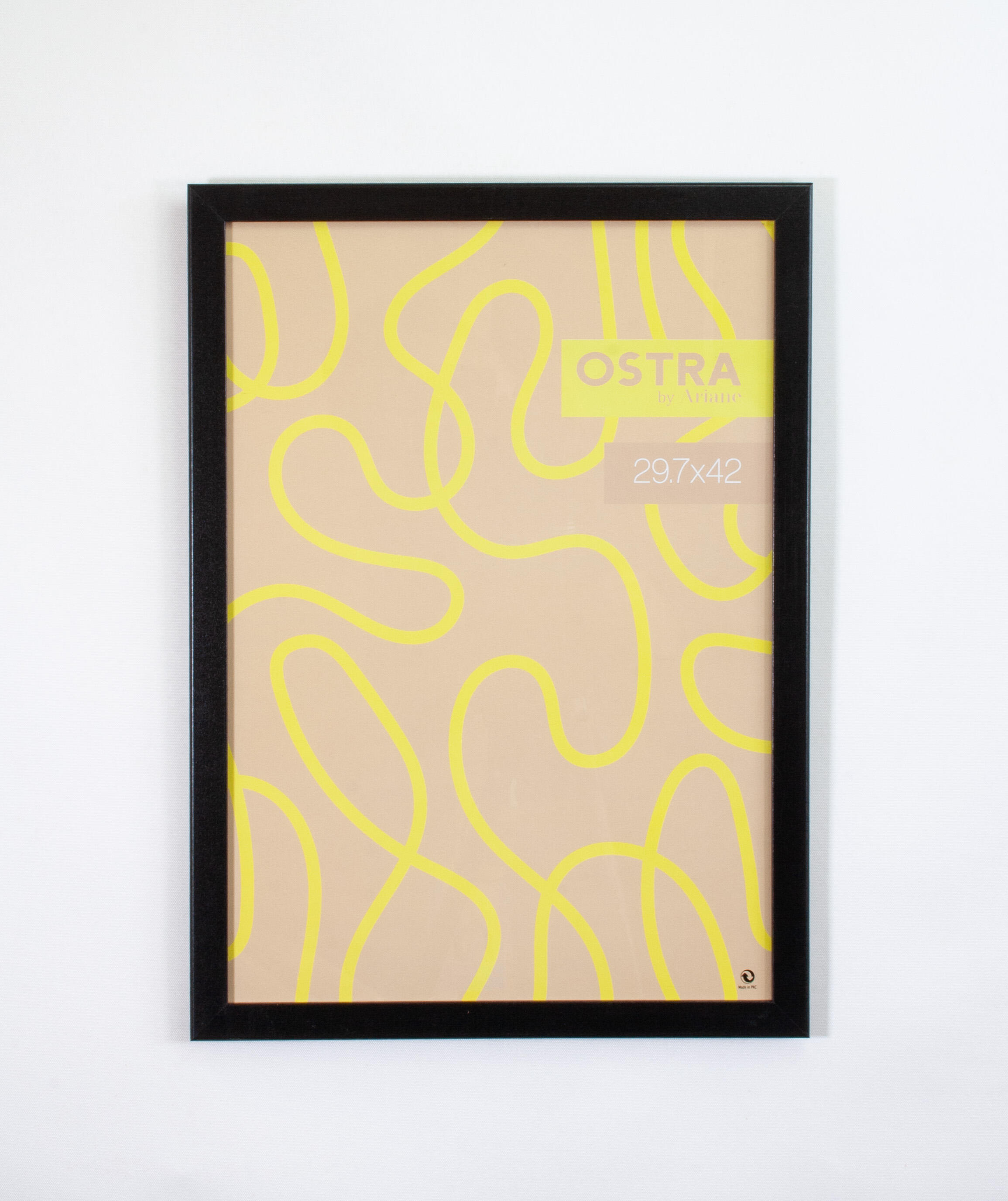 Cadre Ostra, H.50 x l.40 cm noir, ARIANE - 6
