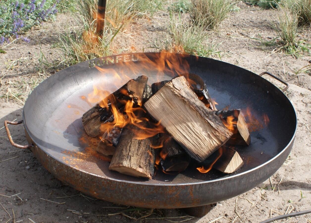 Brasero de exterior bonbowl plus 80 de acero