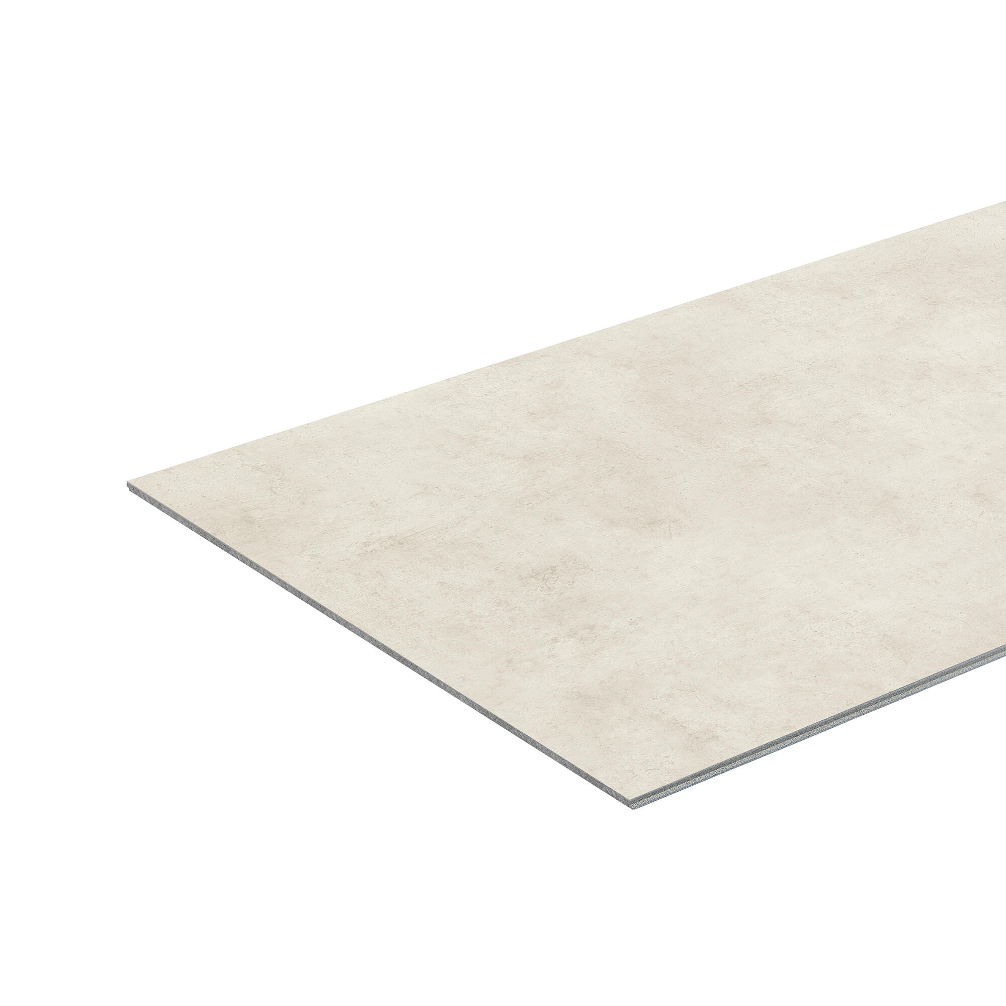 Revestimiento de pared decorativo efecto cemento de PVC XL Light Cemento blanco de 260x90cm - 6