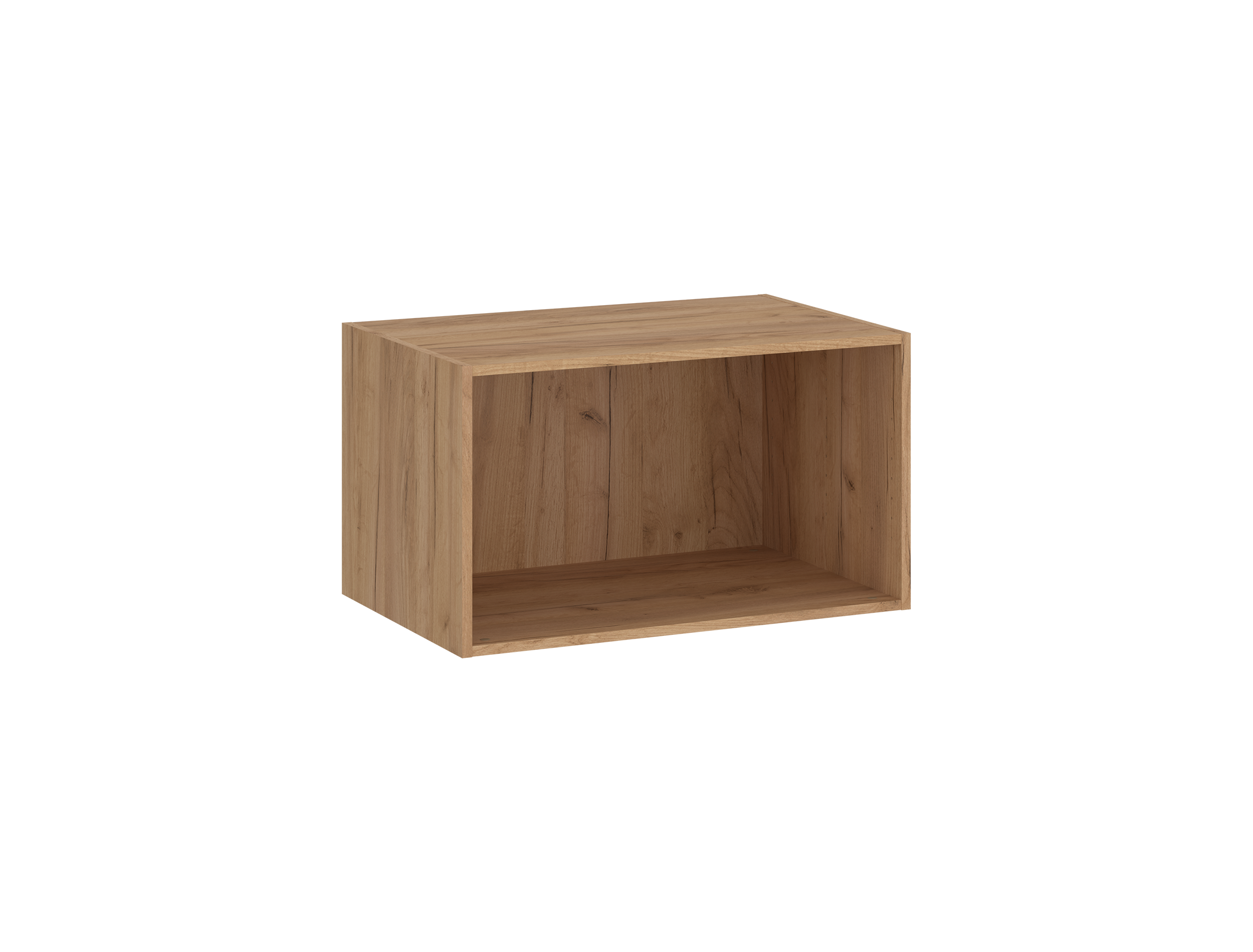 Korpus nadstawki do szafy 75.2 x 44.4 x 58 cm dąb craft