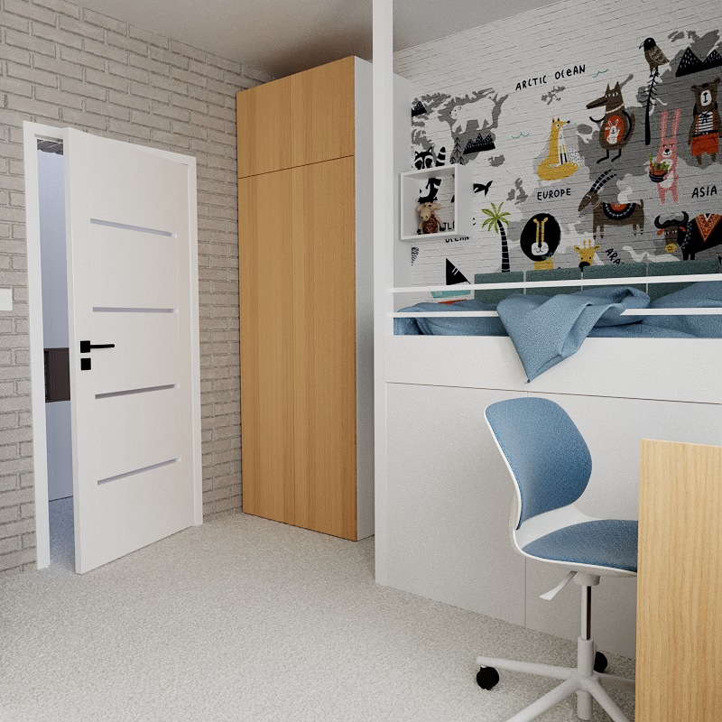 Klamka do drzwi wewnętrznych rozecie Ergo i szyld pod klucz czarny Metalbud - 2