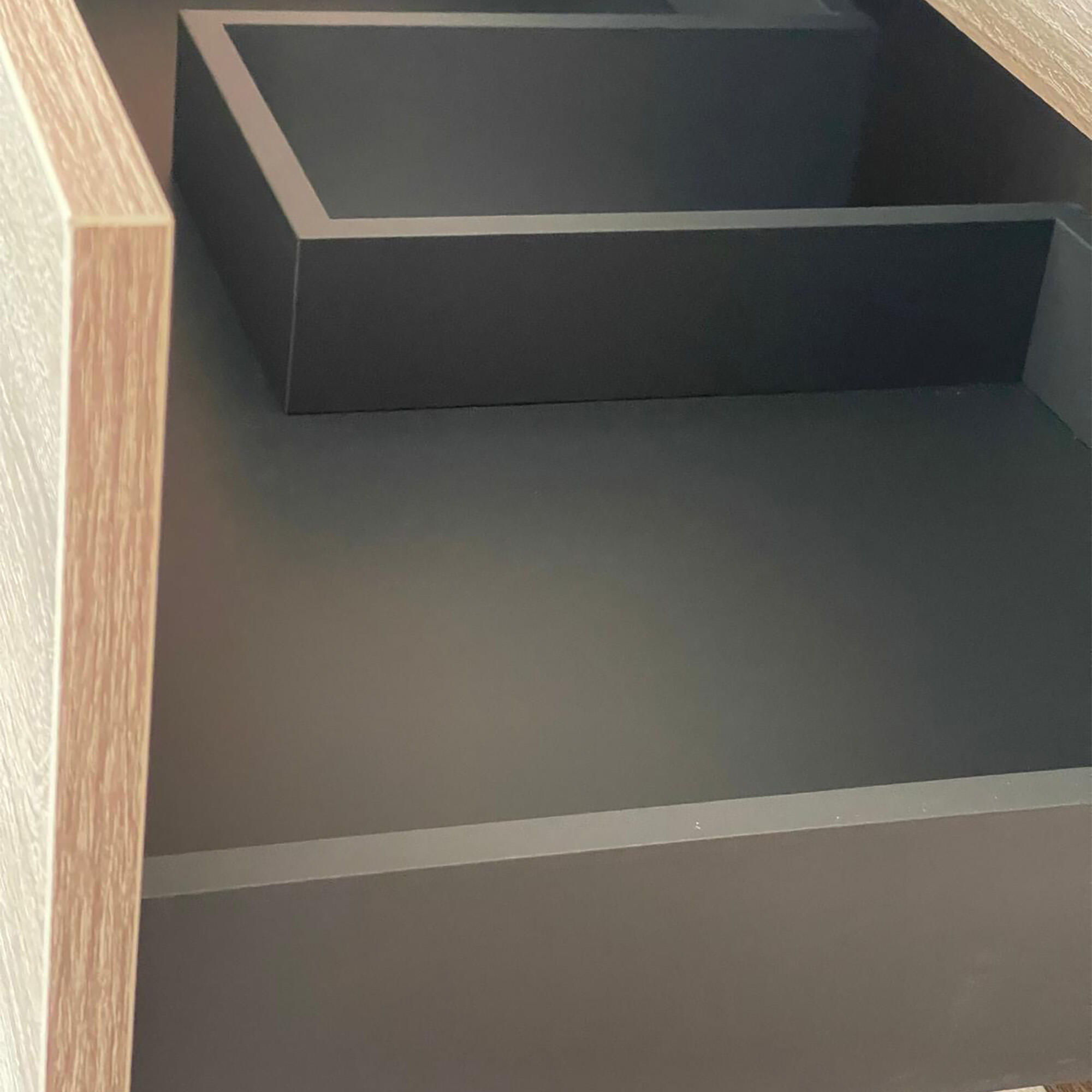 Mueble de baño con lavabo  Serie Palma roble mate 80x45 cm - 3