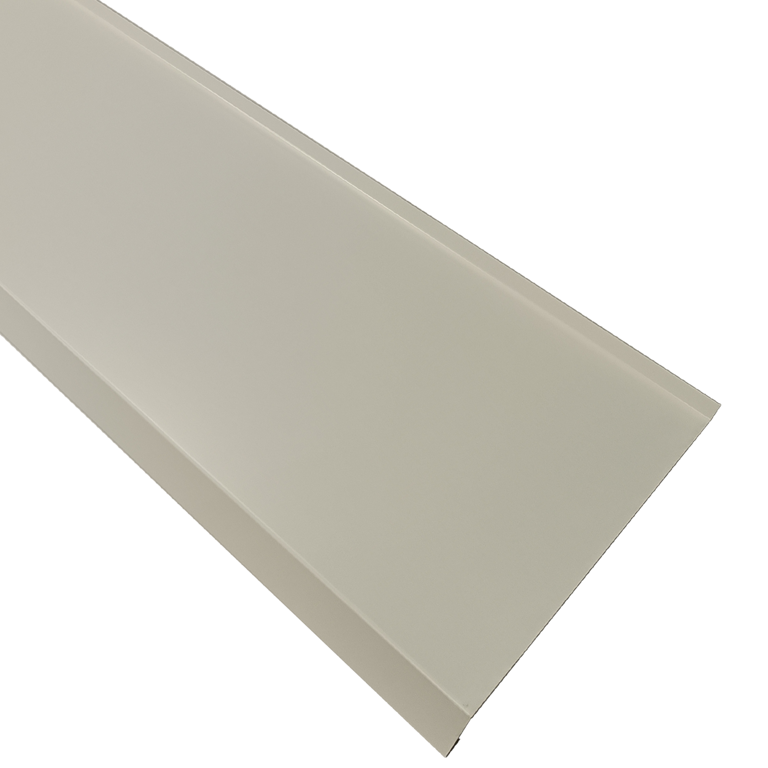 Parapet zewnętrzny stalowy biały 25x200 cm