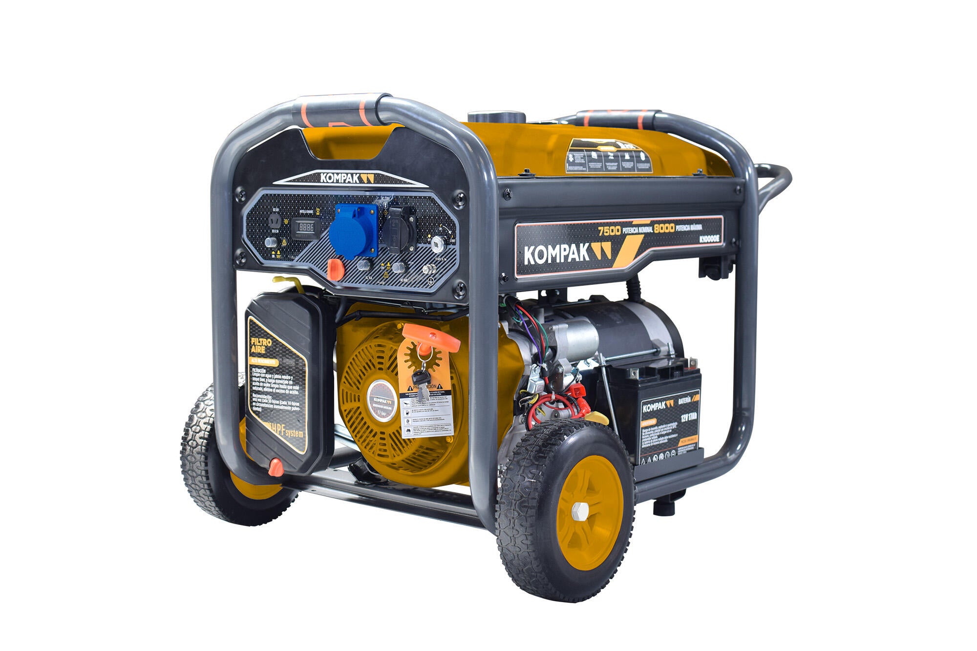 Gerador a gasolina KP-K9000E AE 8KW 230V - 10