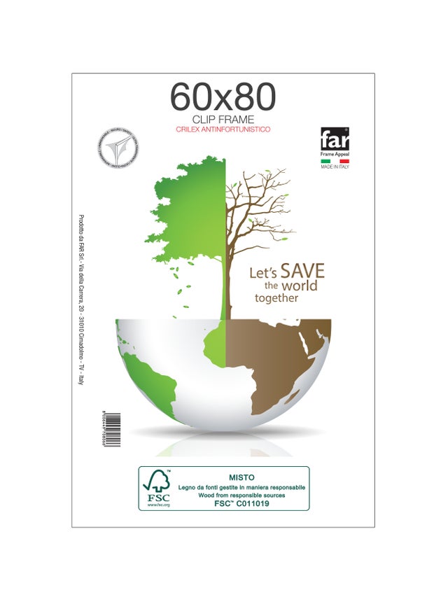 Cornice a giorno Turner 60x80 cm