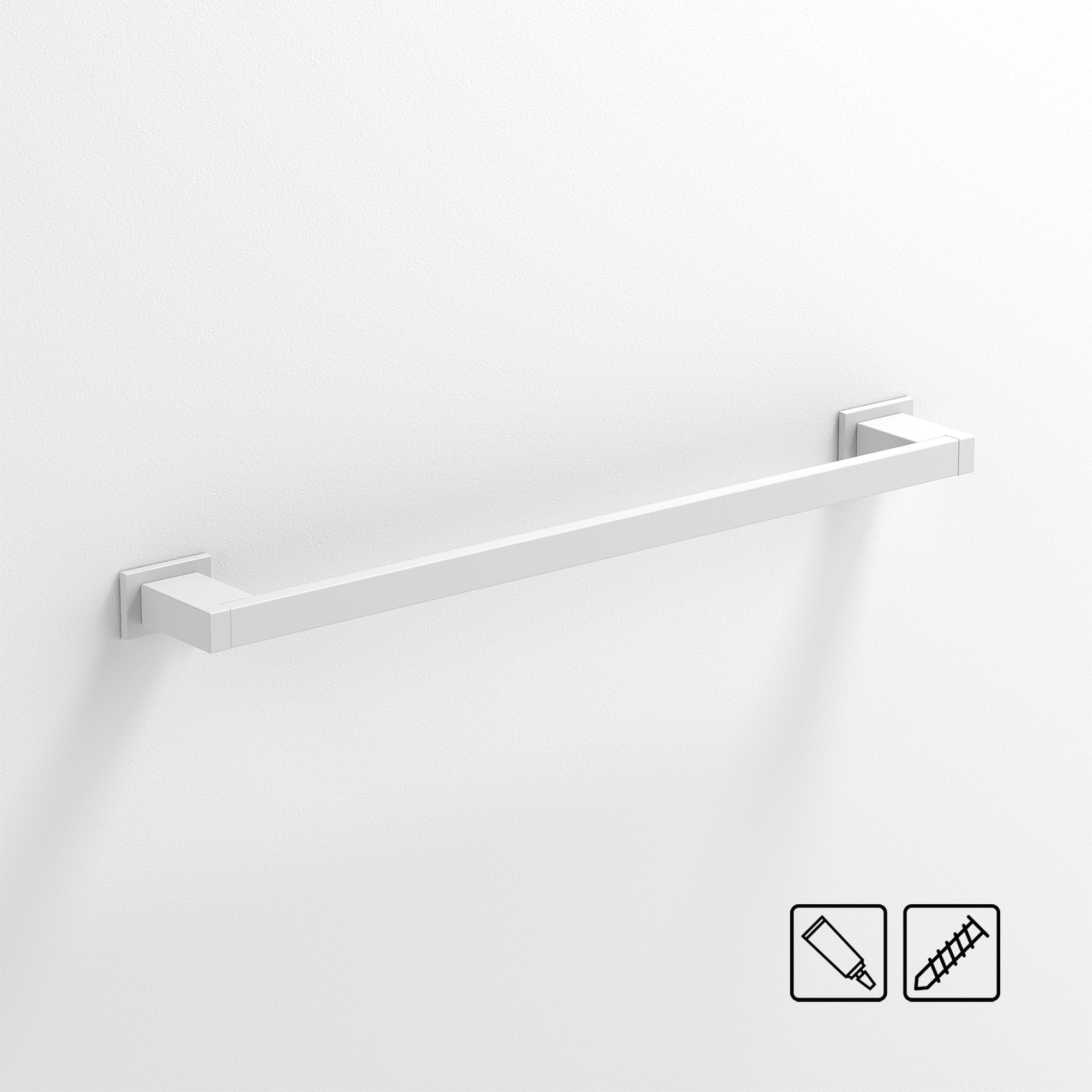 Toallero kubo 42x2.4 cm