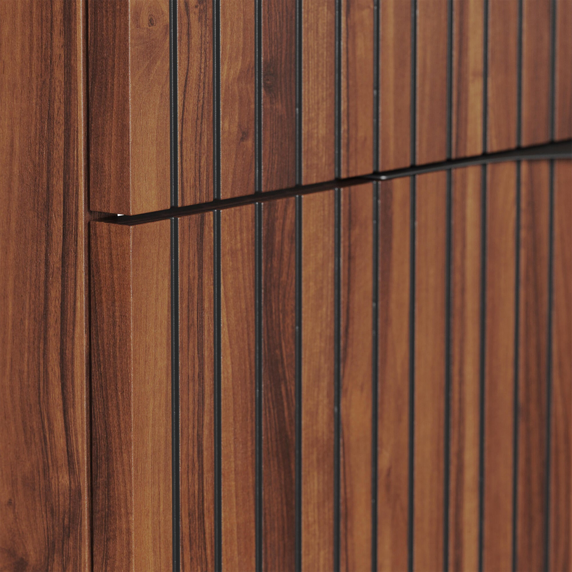 Mueble de baño Sakai nogal 80x46 cm (lavabo no incluido) - 5