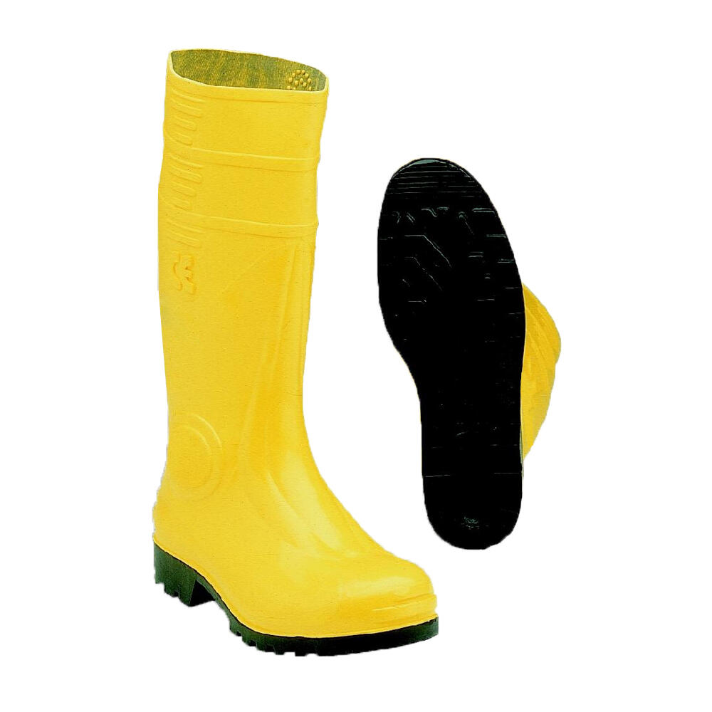 Stivali antinfortunistici alti unisex SEBA SAFE S3 n° 43 giallo - 2