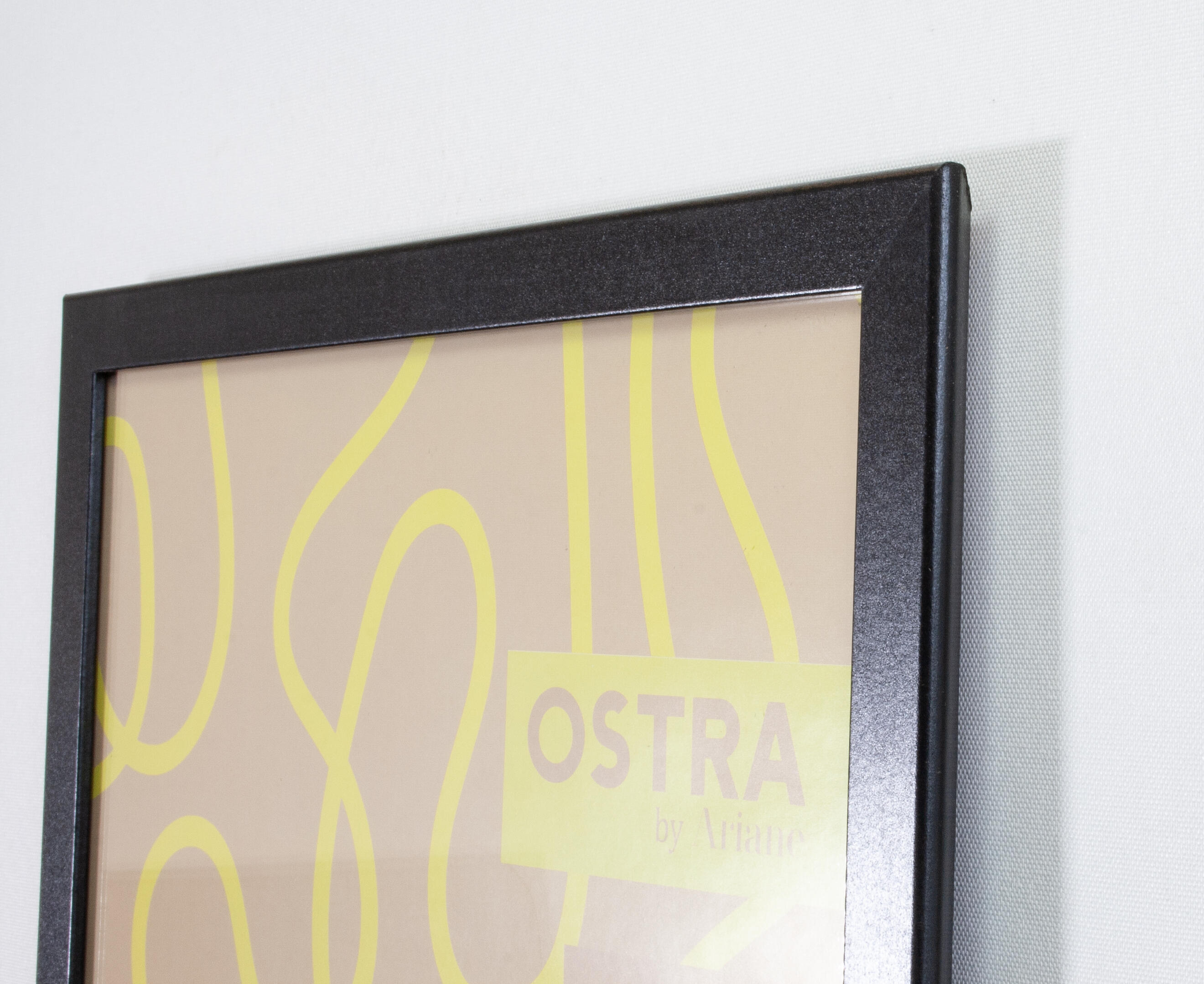 Cadre Ostra, H.50 x l.40 cm noir, ARIANE - 4