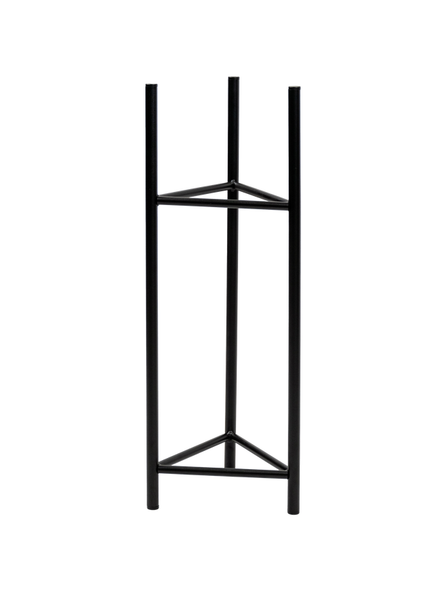 Stojak na donicę Lizio 23x60 cm metalowy czarny Your Loft Designe