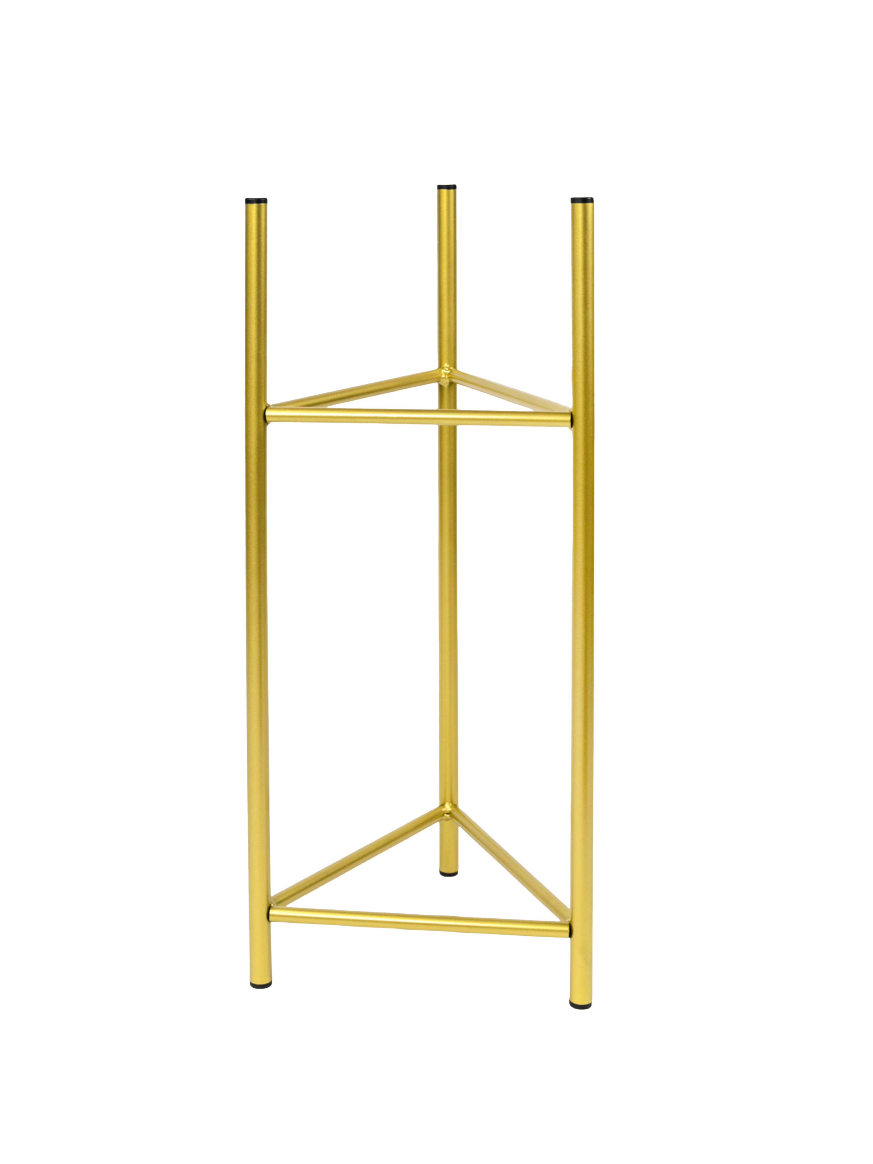 Stojak na donicę Lizio 27x60 cm metalowy złoty Your Loft Designe