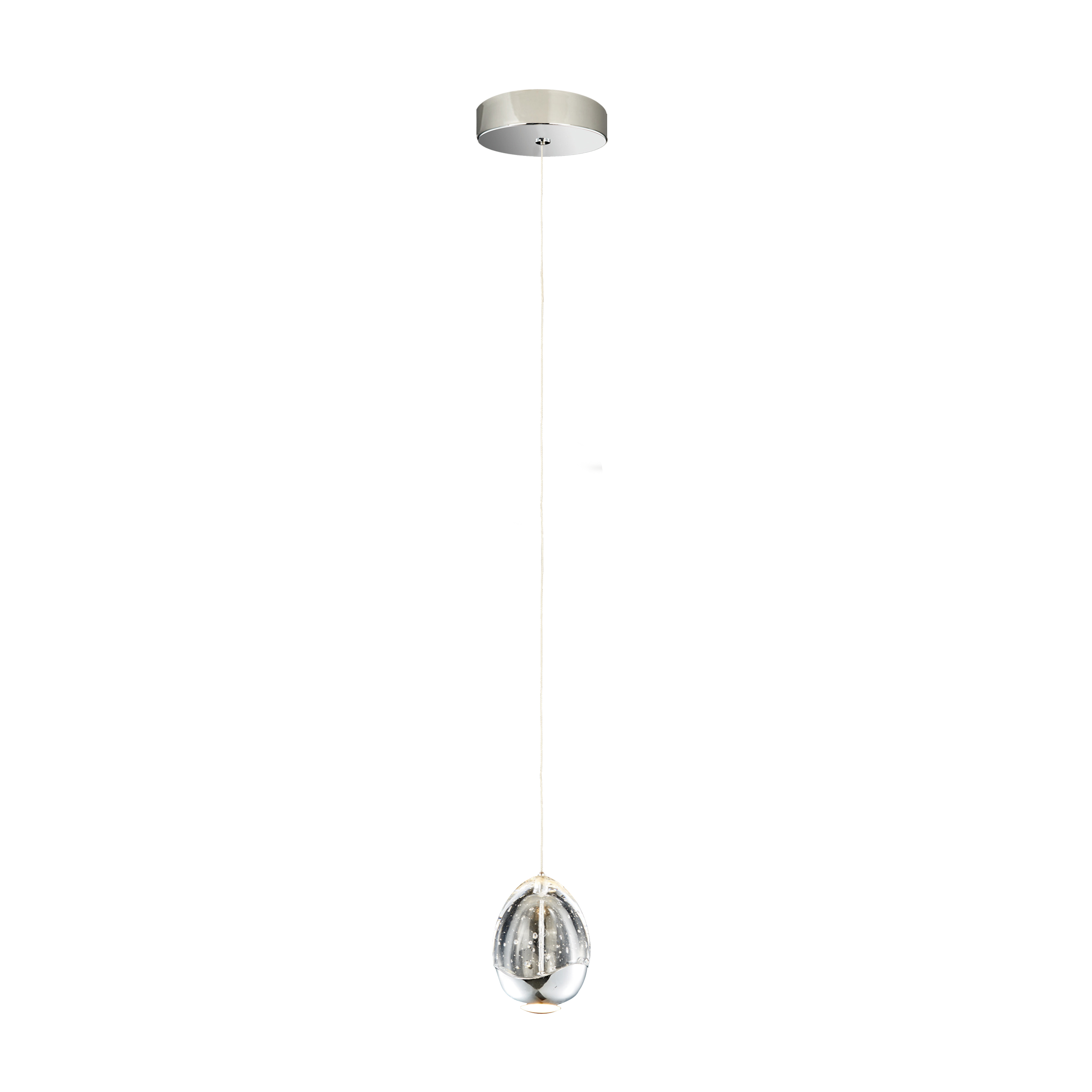 Lampa wisząca Huelto chrom LED Italux
