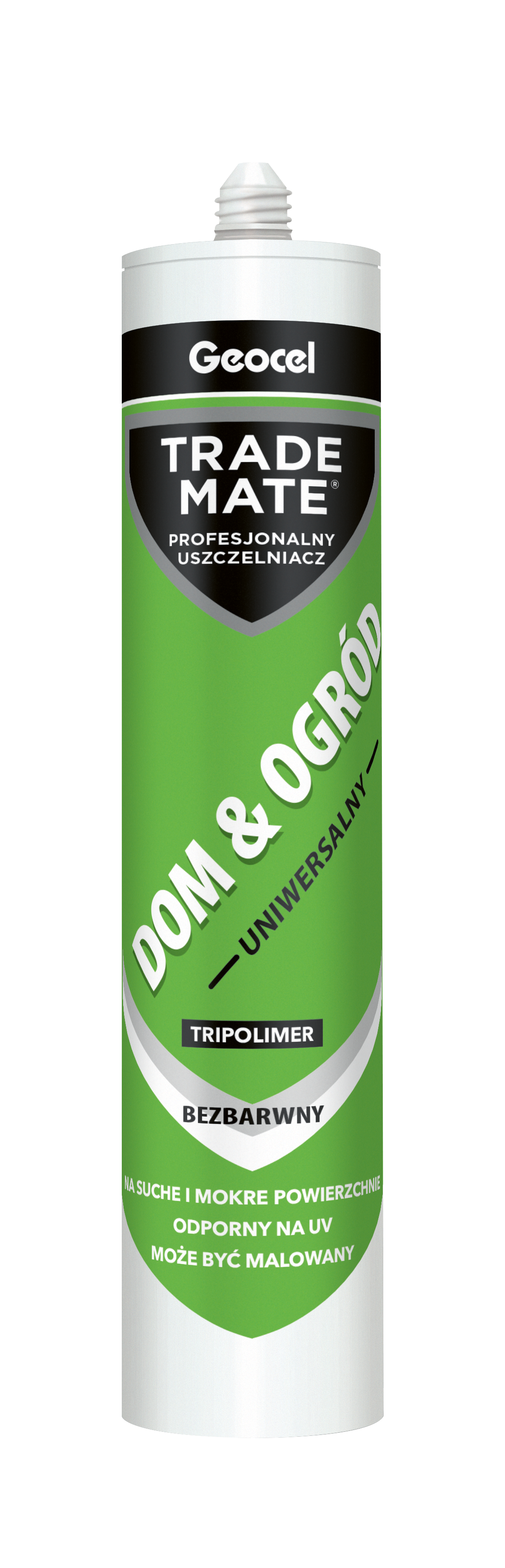 Uszczelniacz Dom i Ogród uniwersalny bezbarwny 280 ml Geocel Trademate