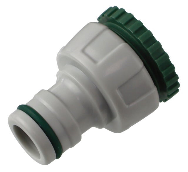 Adaptador grifo 3/4 con salida de 1 y gran caudal