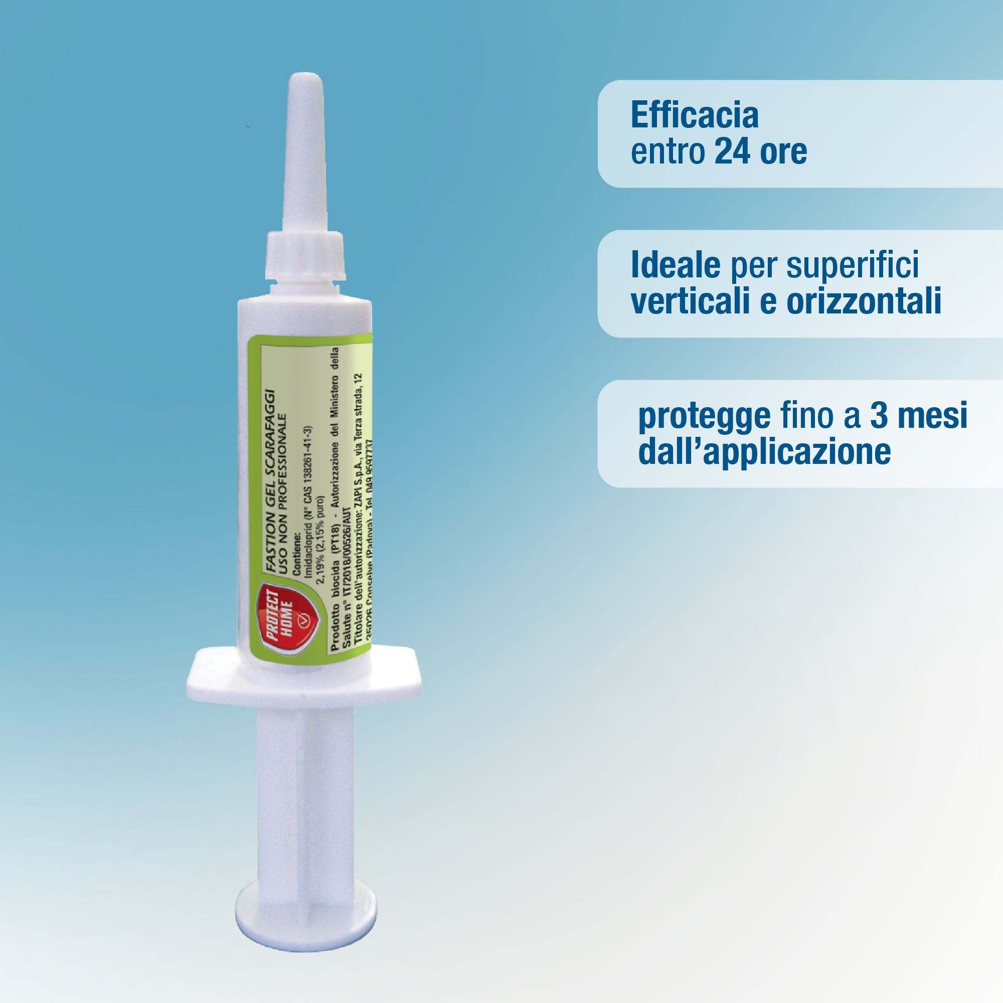 Insetticida trappola per scarafaggi PROTECT HOME 5 gr - 2