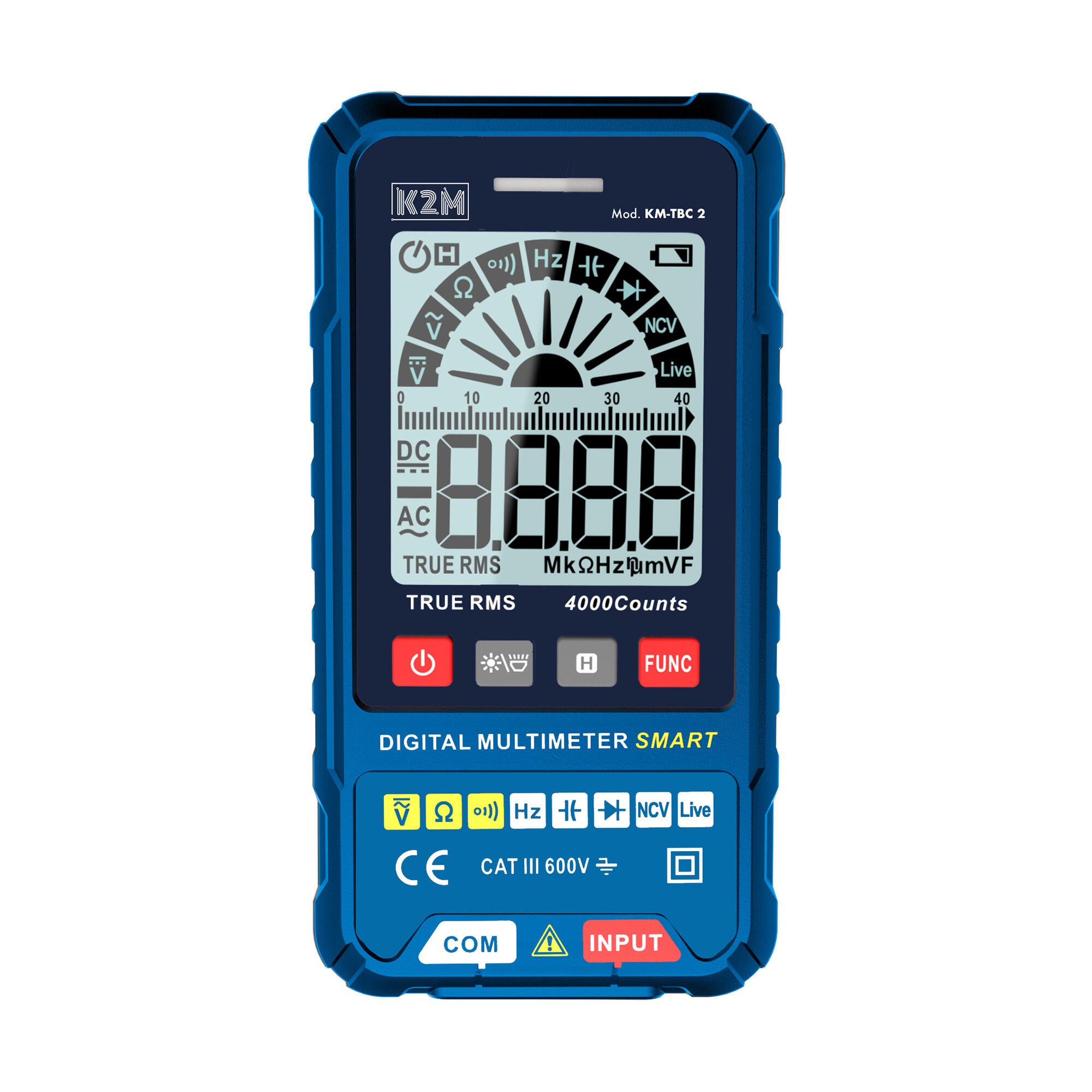 NUOVA APP V05B Misuratore Digitale Multimetro Auto Ranging True RMS Bluetooth AC/DC Test EUR 25