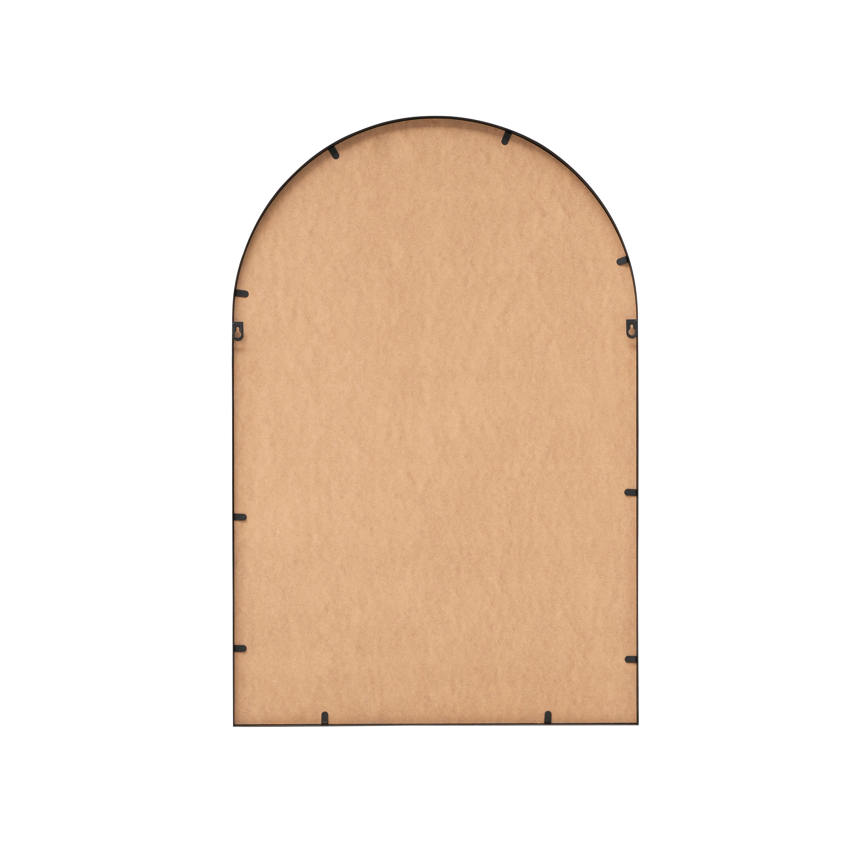 Miroir arc, métal noir Arche, l.60 x H.90 cm - 5