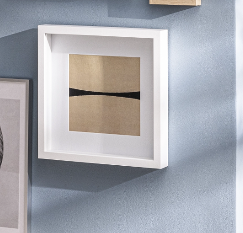 Cadre Milo, 30 x 30 cm blanc, INSPIRE - 6