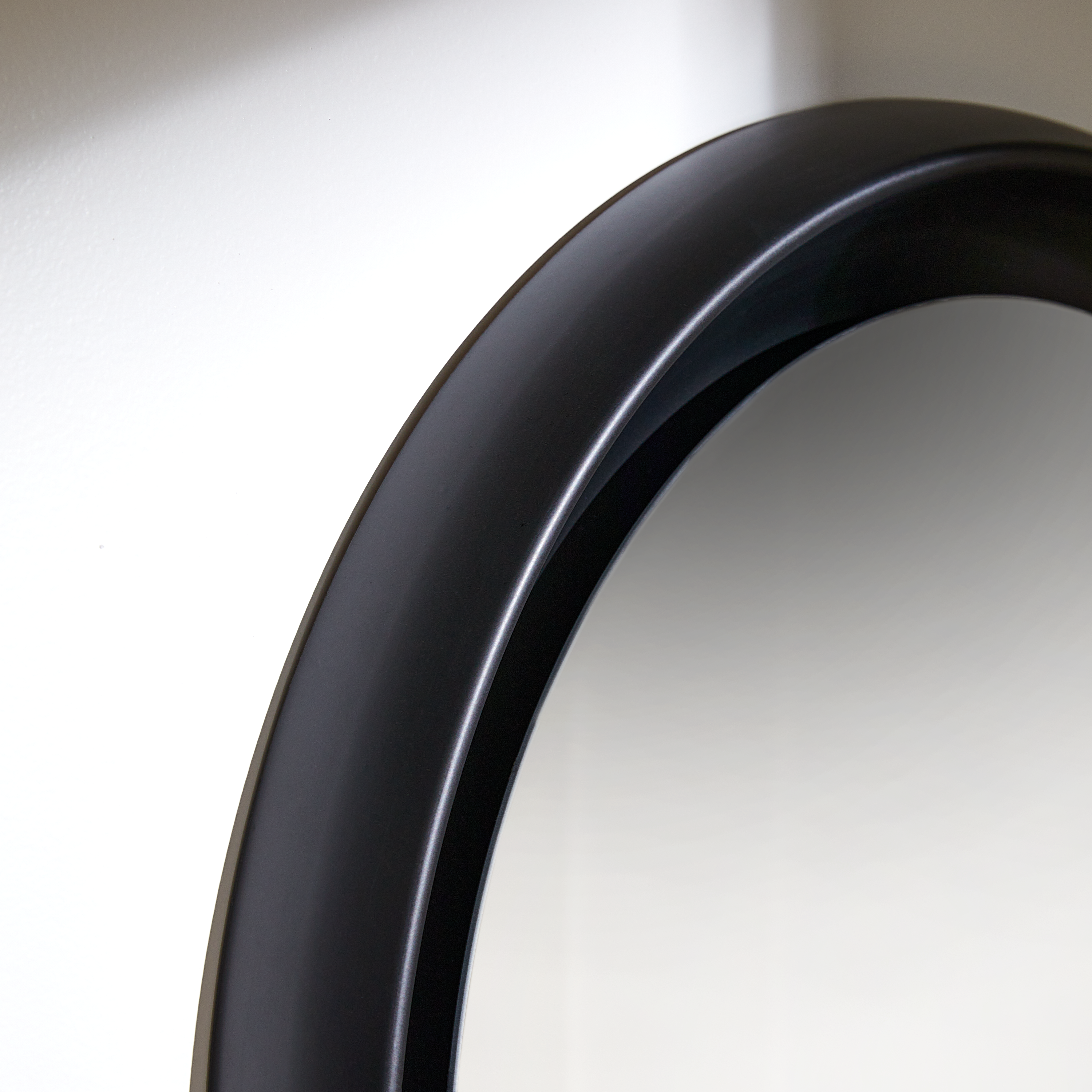Specchio CURL tondo nero Ø 55 cm INSPIRE - 9