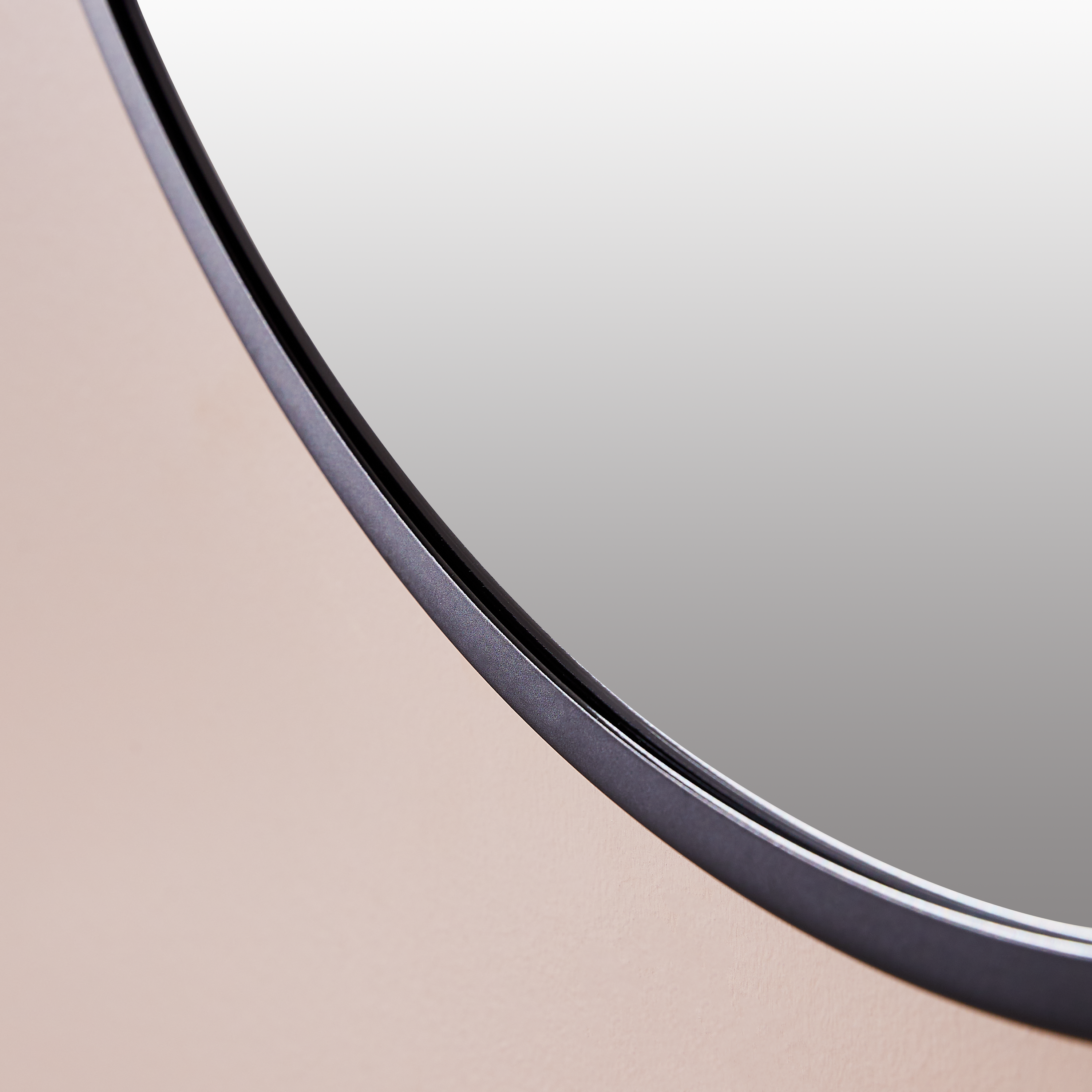 Miroir ovale métal noir Pendul INSPIRE, l.50 x H.70 cm - 11