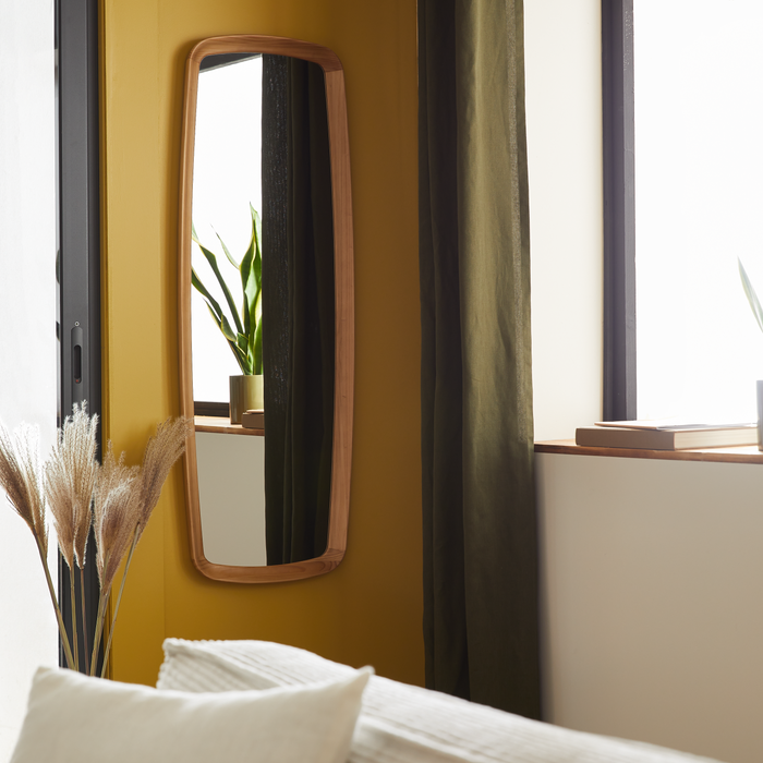 Lustro Scandi 43 x 119 cm dąb Inspire