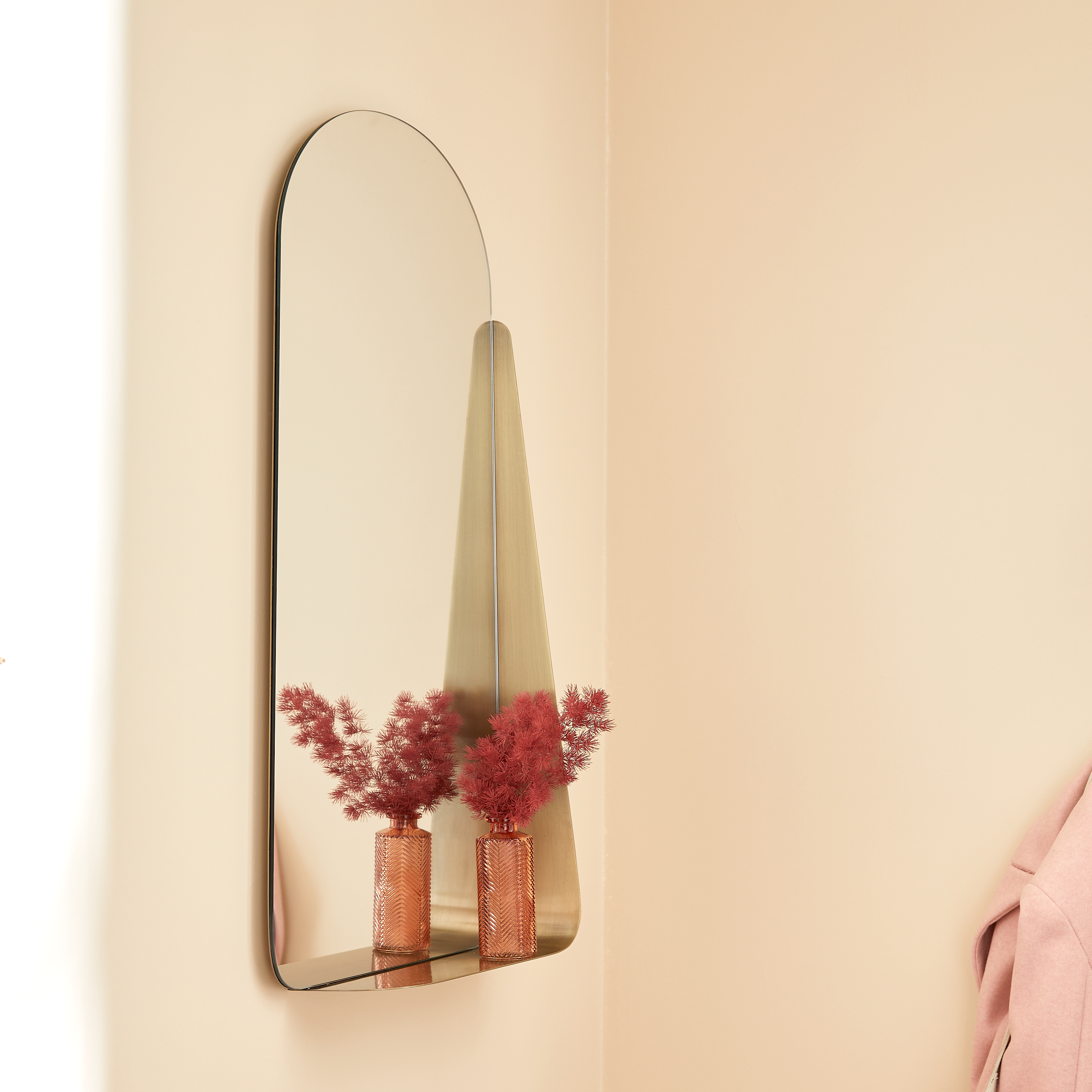 Espelho Brilia 40x78cm latao Inspire - 15