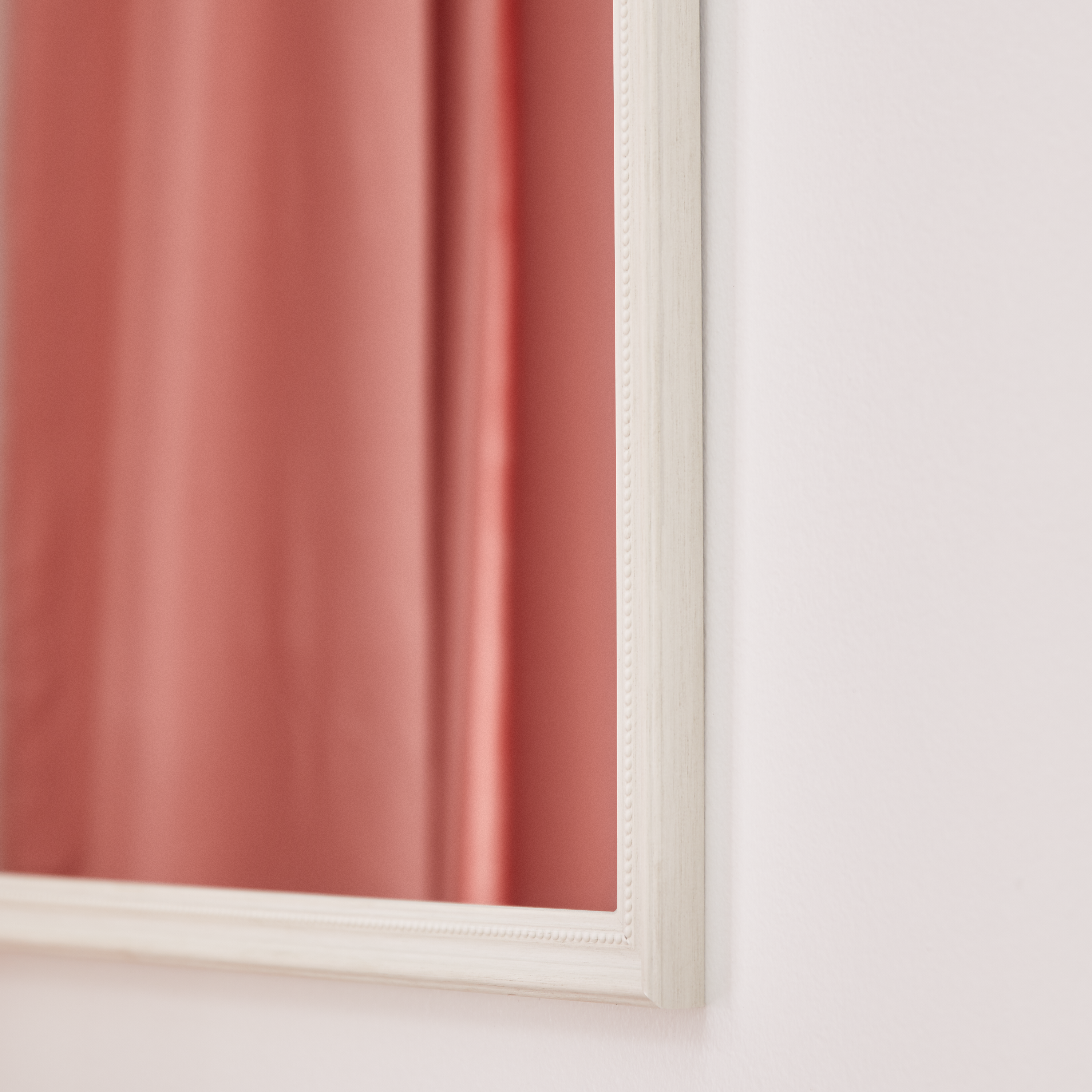 Espejo enmarcado de pared rectangular Charm poliestireno blanco mate INSPIRE de 54.5 x 74.5 cm - 6