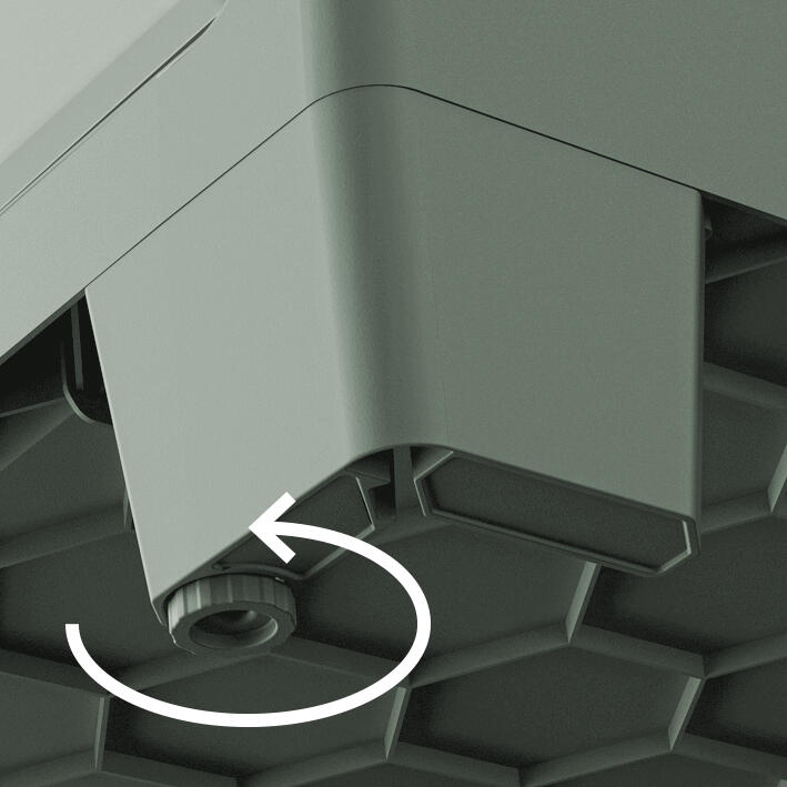 Armario alto baldas Planet Outdoor 182x80x44 cm para uso interior/exterior verde - 9